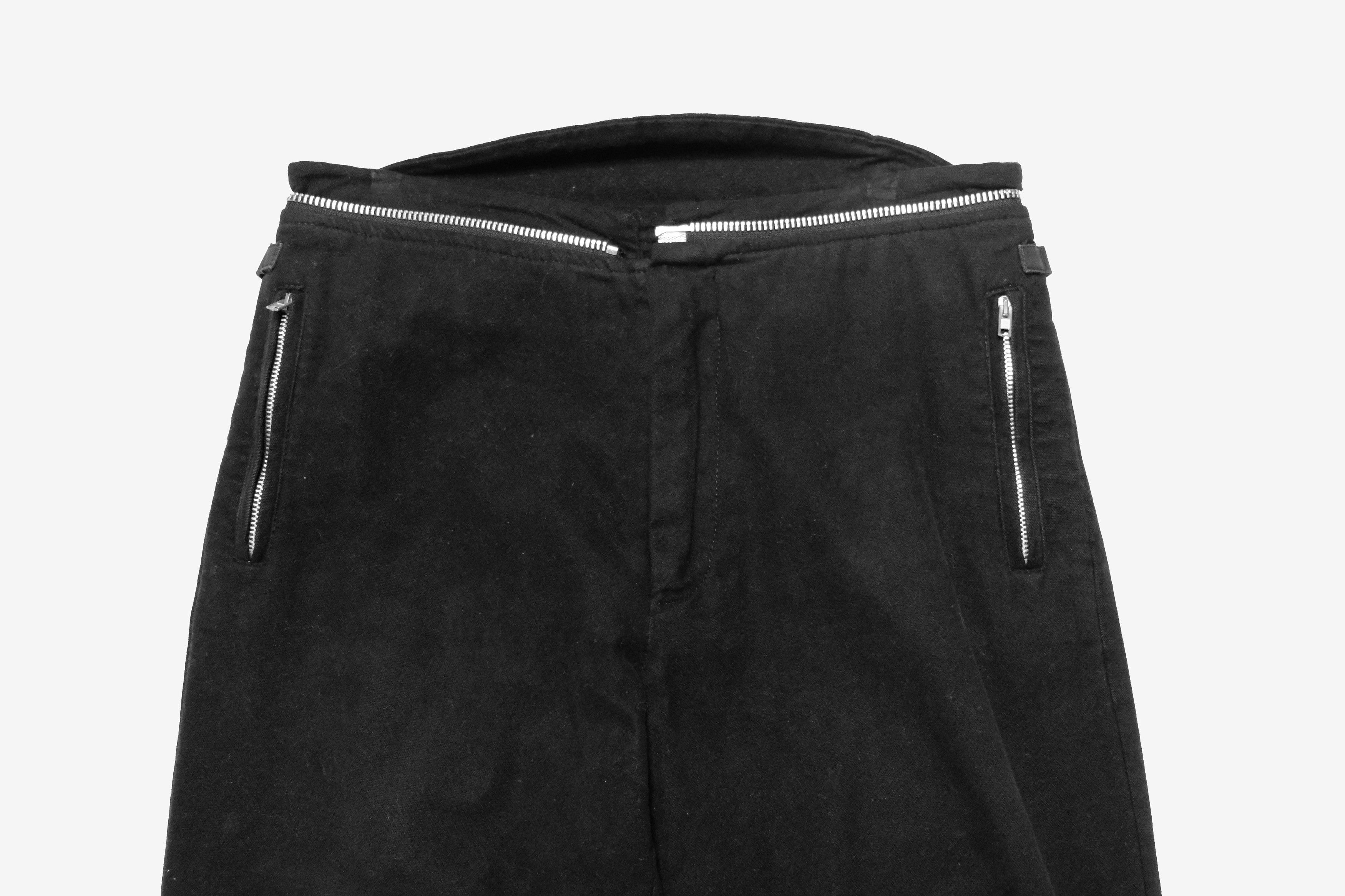 Helmut Lang Helmut Lang AW99 Astro Moto Moleskin Biker Pants, Size 31 Size US 31 - 3 Thumbnail