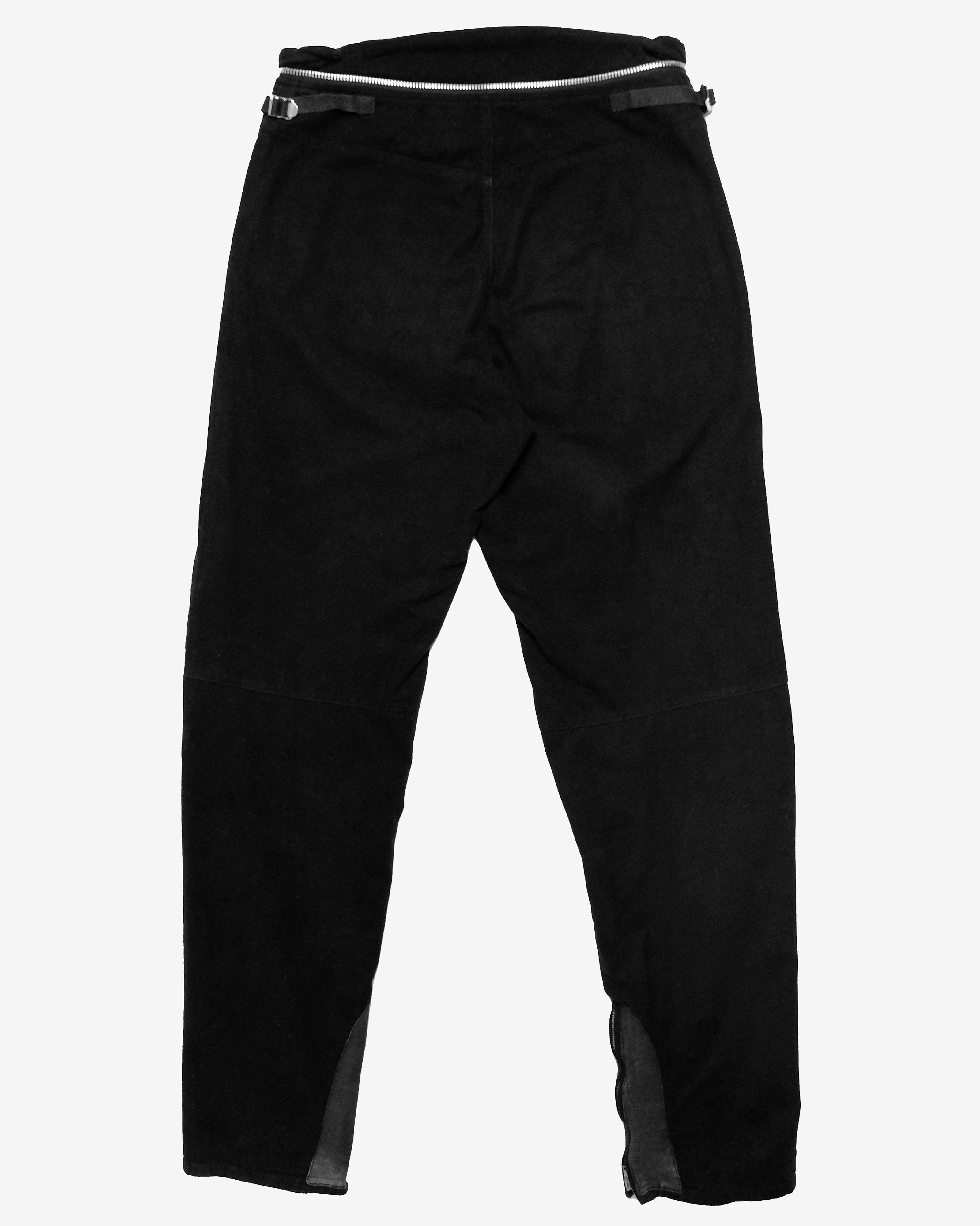 Helmut Lang Helmut Lang AW99 Astro Moto Moleskin Biker Pants, Size 31 Size US 31 - 2 Thumbnail