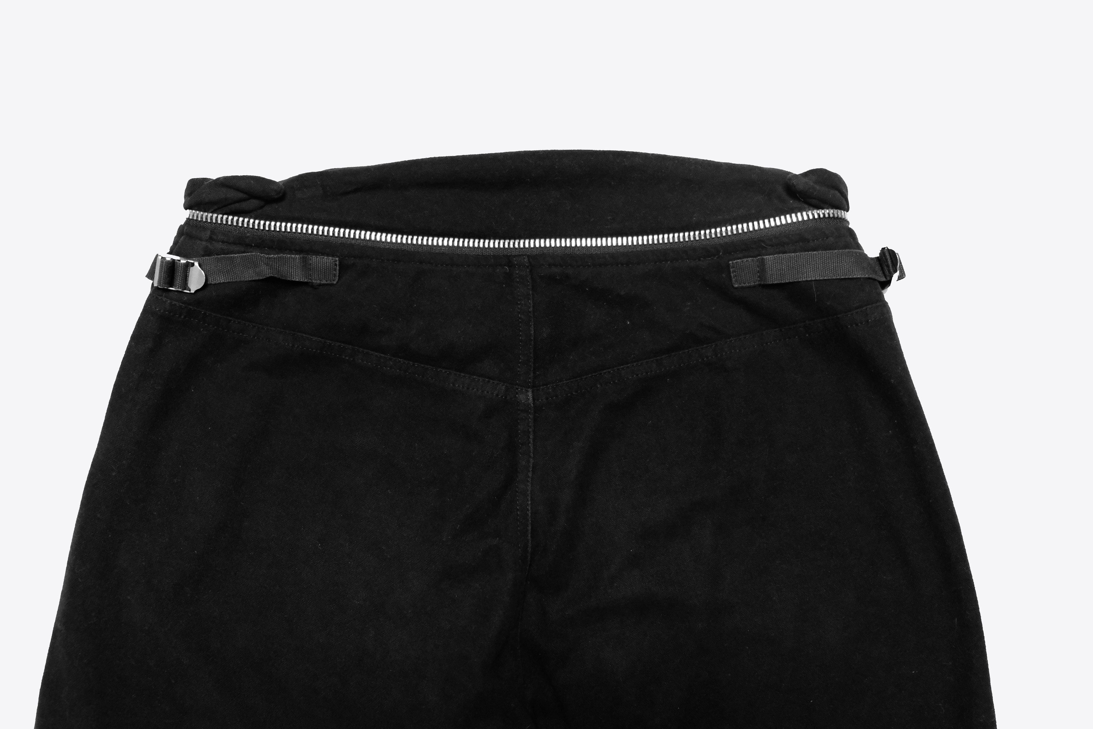 Helmut Lang Helmut Lang AW99 Astro Moto Moleskin Biker Pants, Size 31 Size US 31 - 6 Thumbnail