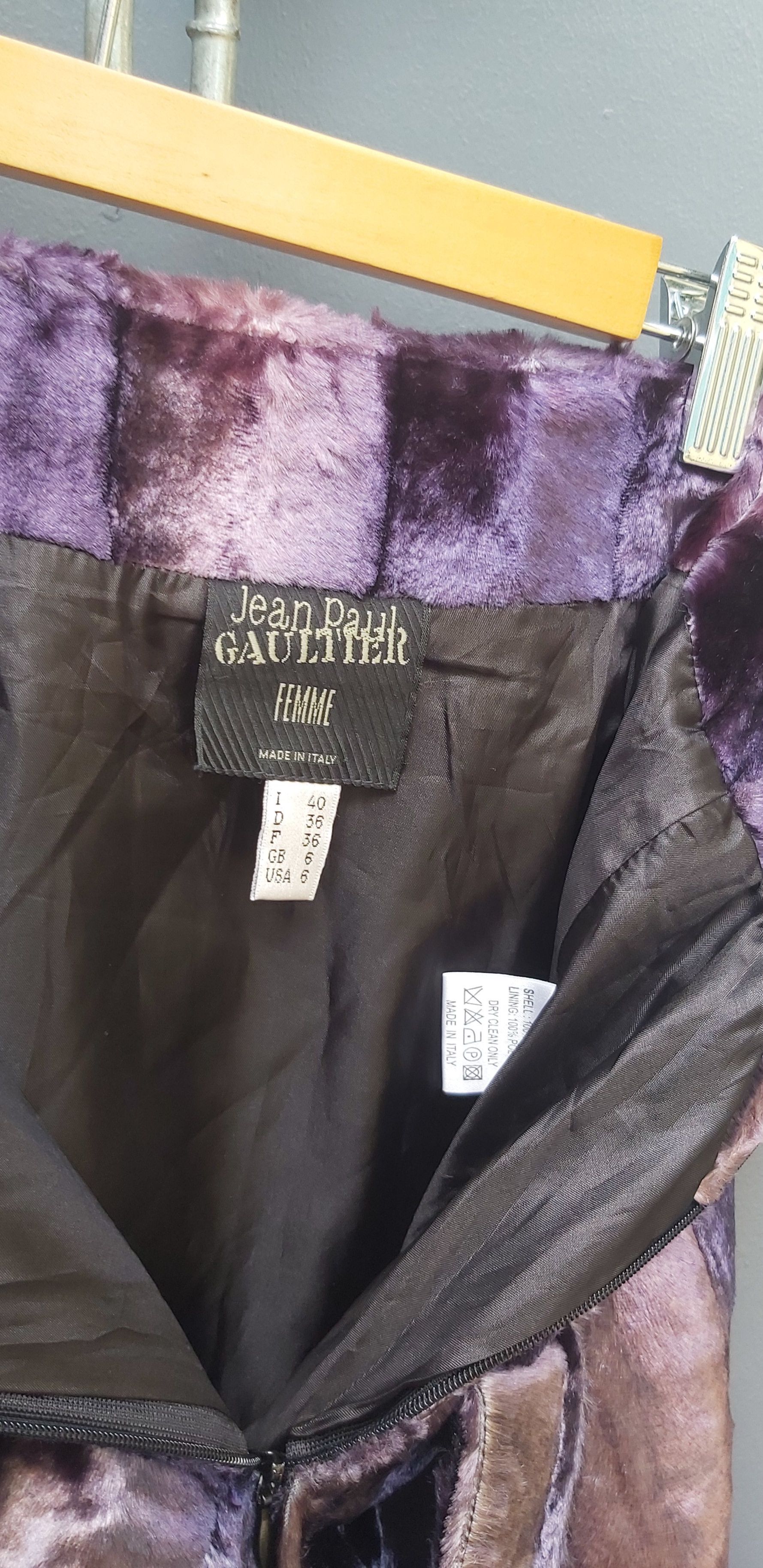 Jean Paul Gaultier Jean Paul Gaultier A-Line Box Pleats Skirt Size 26" / US 2 / IT 38 - 9 Thumbnail