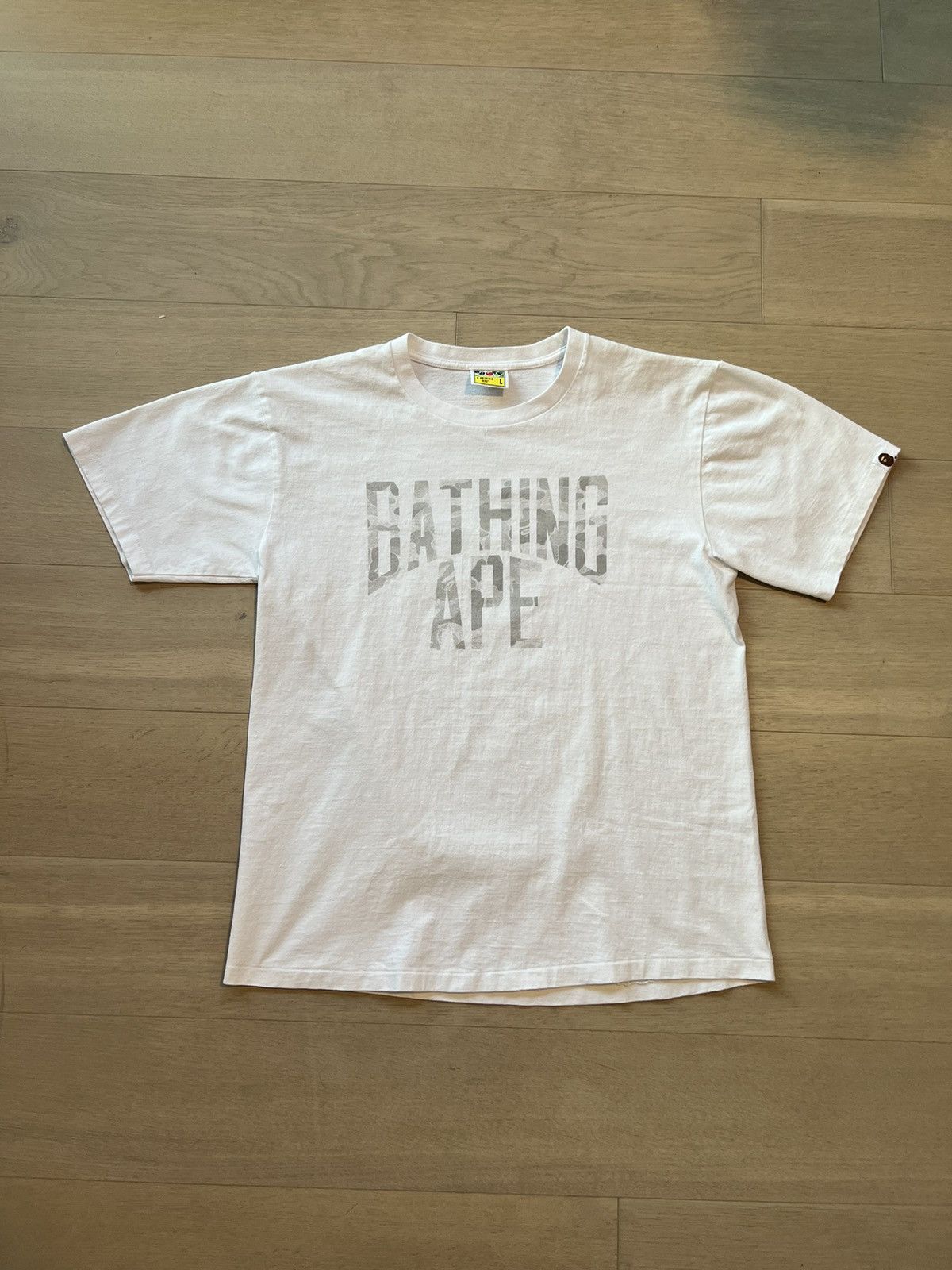 Bape ABC Dot Reflective NYC Logo Tee