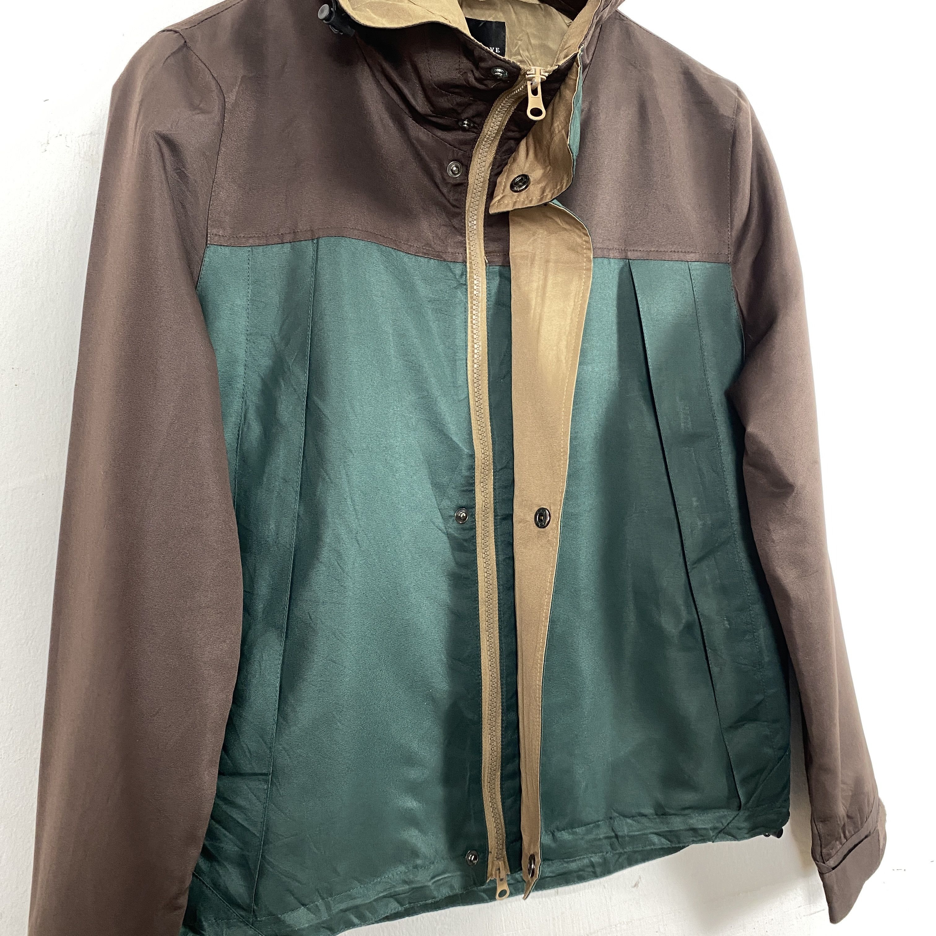 Japanese Brand Vintage 5ZipFive Winbreaker Multicolour Hoodie Jacket J0135 Size US S / EU 44-46 / 1 - 7 Thumbnail