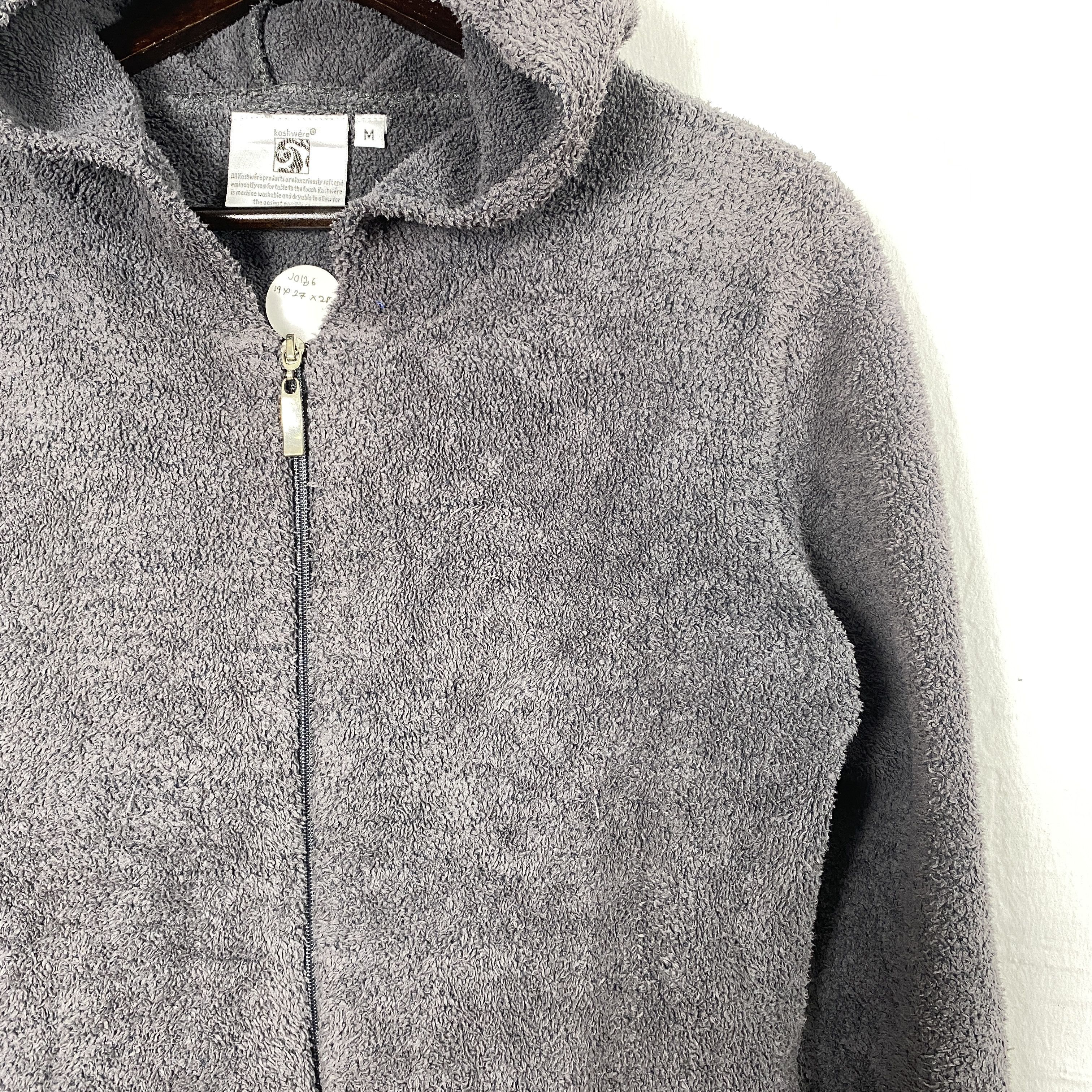 Japanese Brand Vintage Kashwere Hooded Fleece Nice Design Size US M / EU 48-50 / 2 - 3 Thumbnail