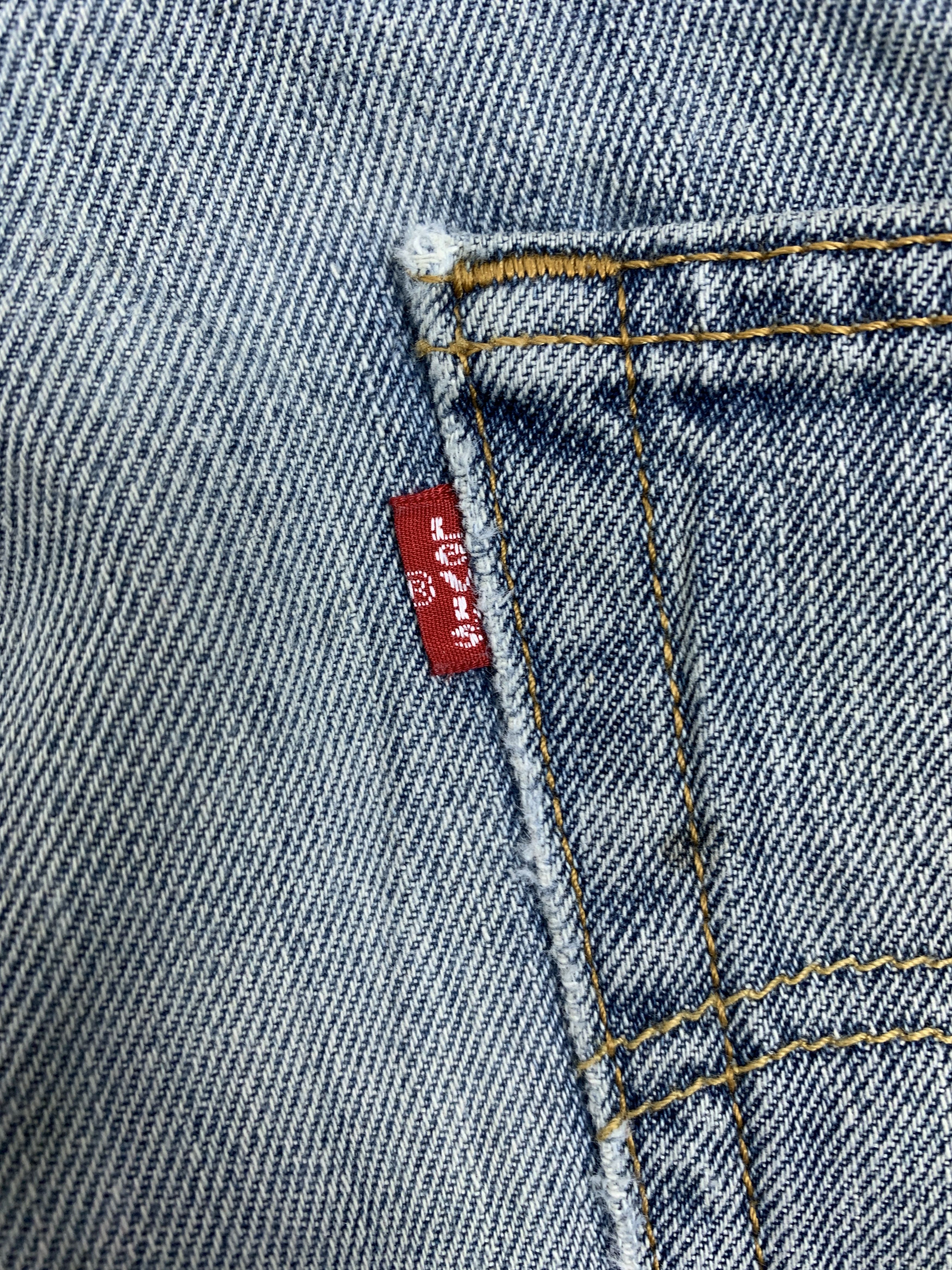 Levi's Vintage Levis 512 Slim Fit Distressed Faded Mid Wash Jeans Size US 36 / EU 52 - 12 Thumbnail