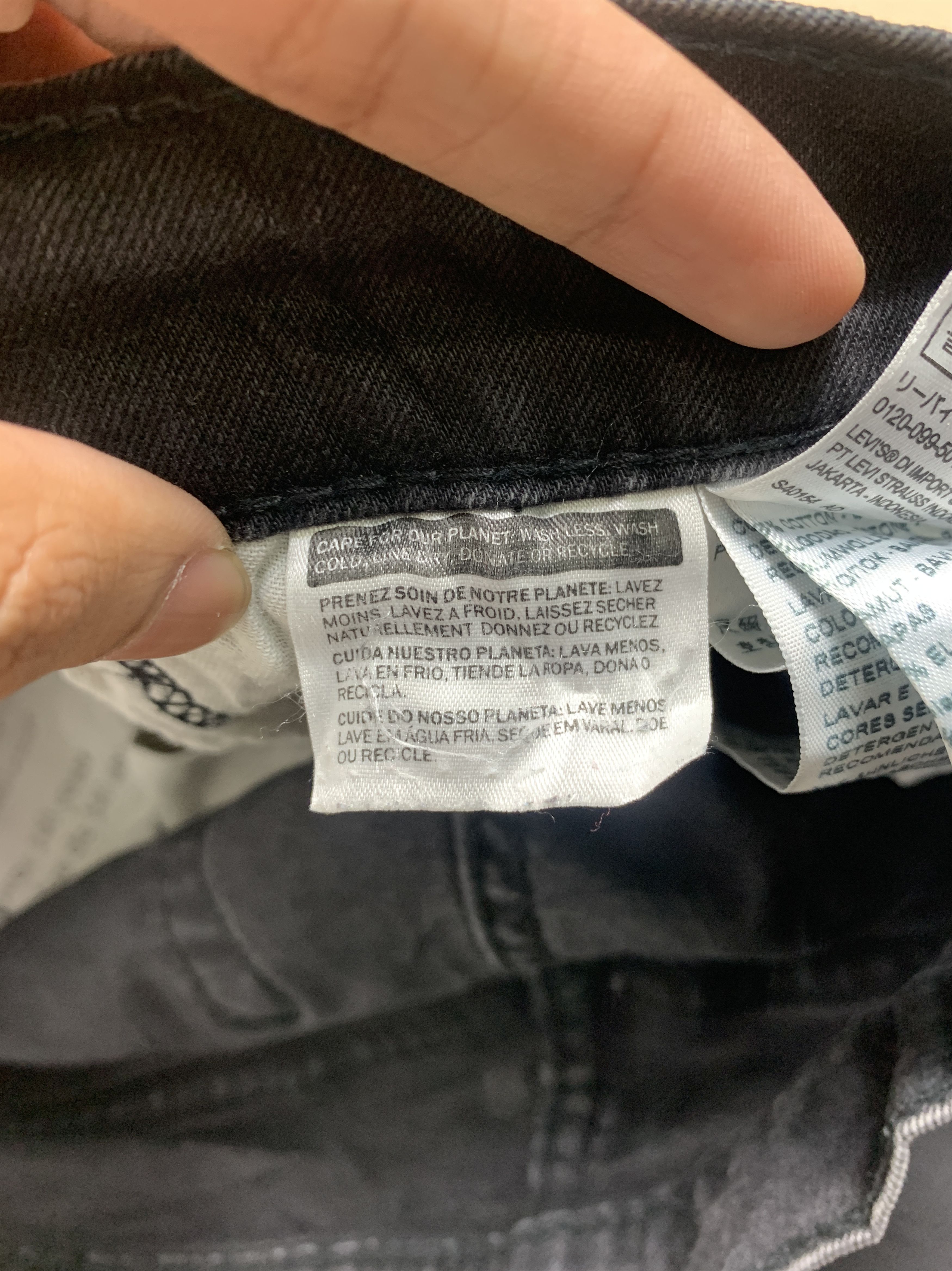 Levi's Vintage Levi's 512 Faded Black Label Jeans Size US 29 - 10 Thumbnail