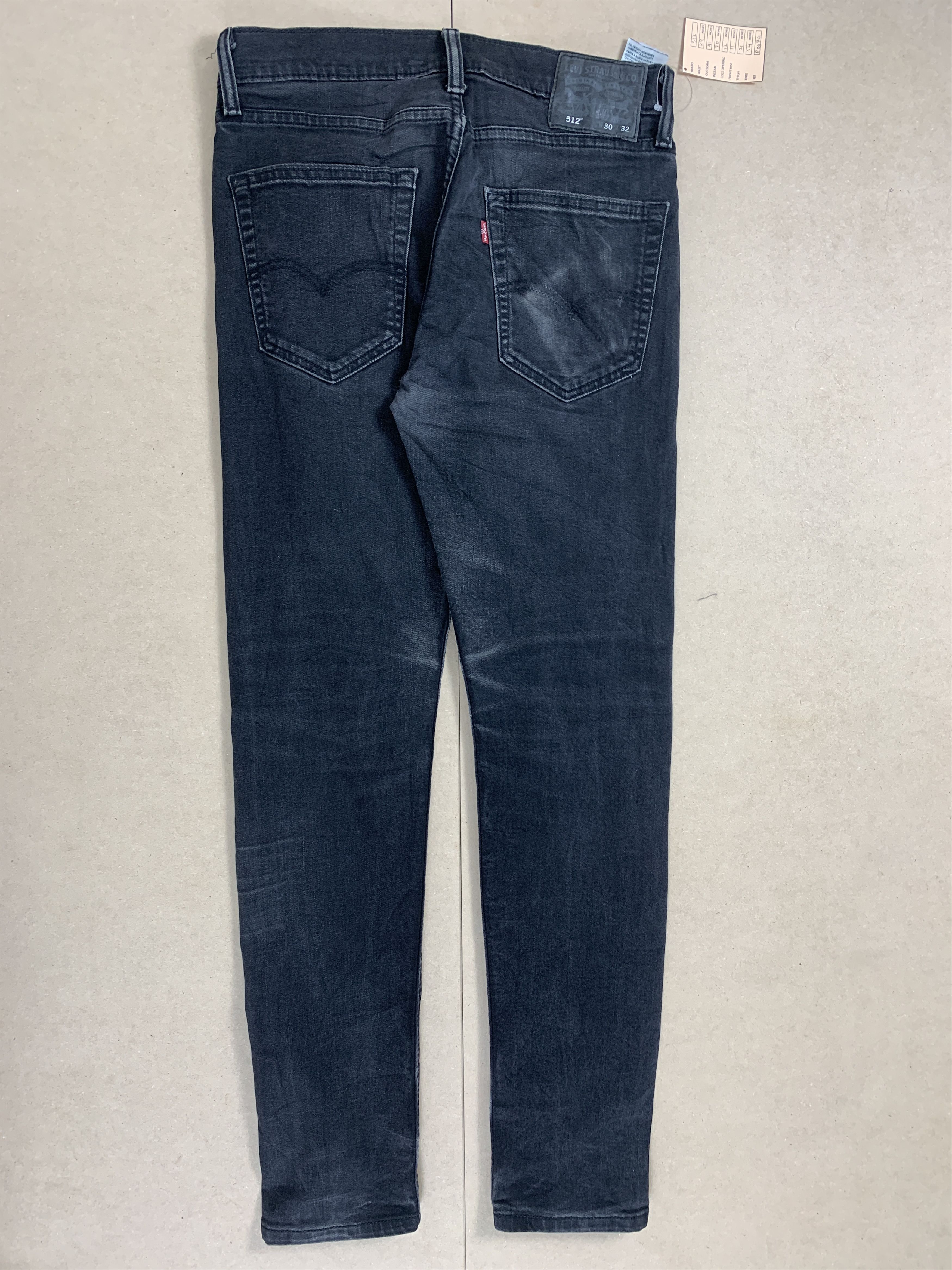 Levi's Vintage Levi's 512 Faded Black Label Jeans Size US 29 - 5 Thumbnail