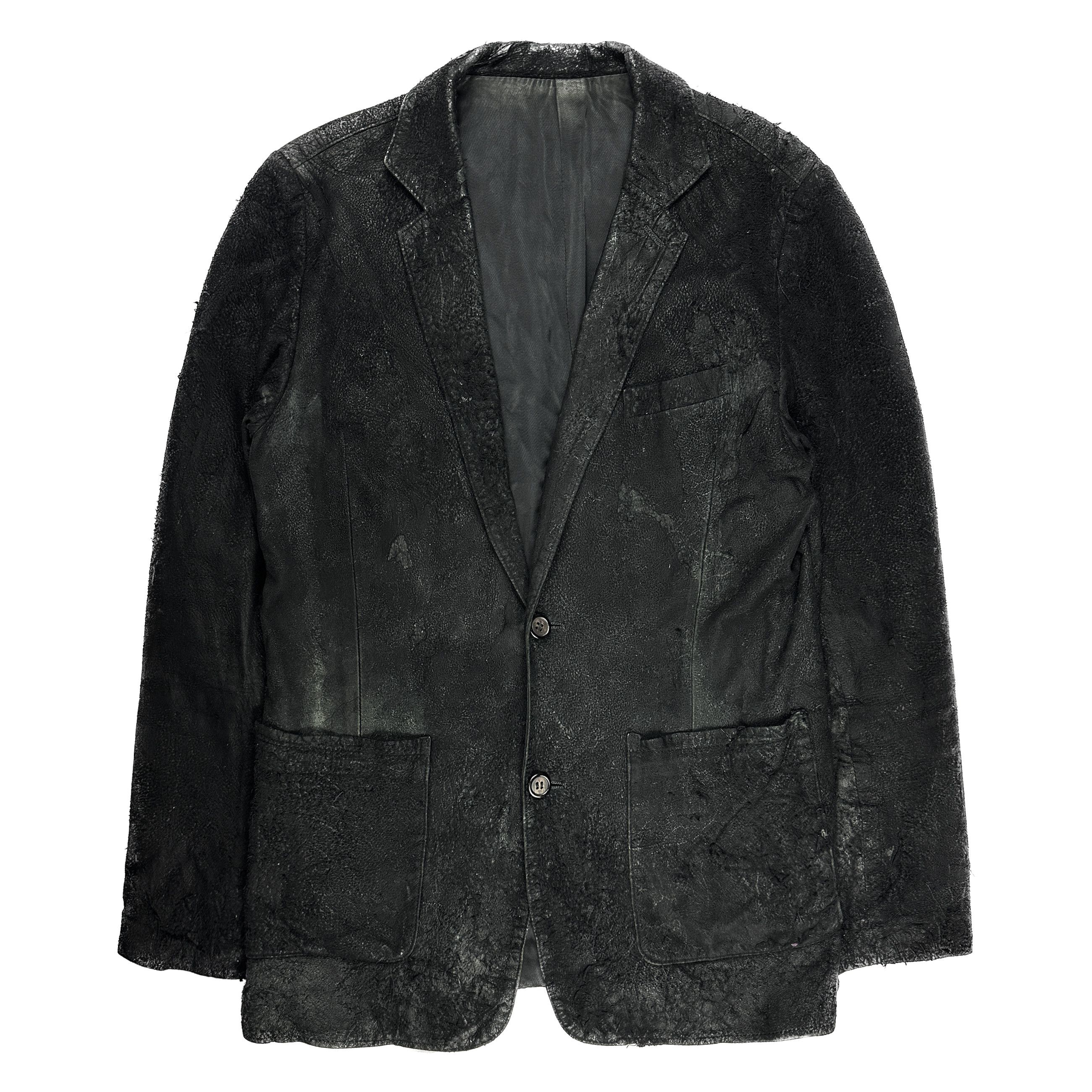 Undercover AW02 Blistered Lambskin Blazer Size US M / EU 48-50 / 2 - 1 Thumbnail