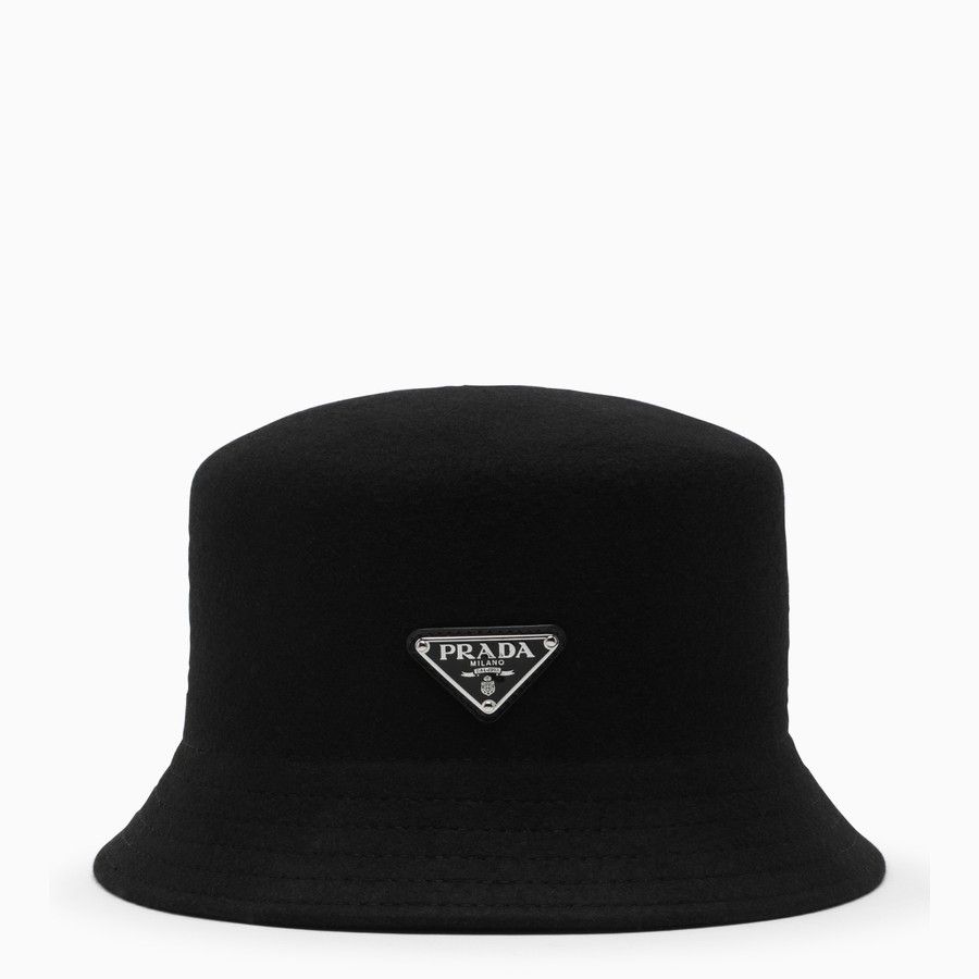 image of Prada O1D2Blof0623 Hats In Black, Men's