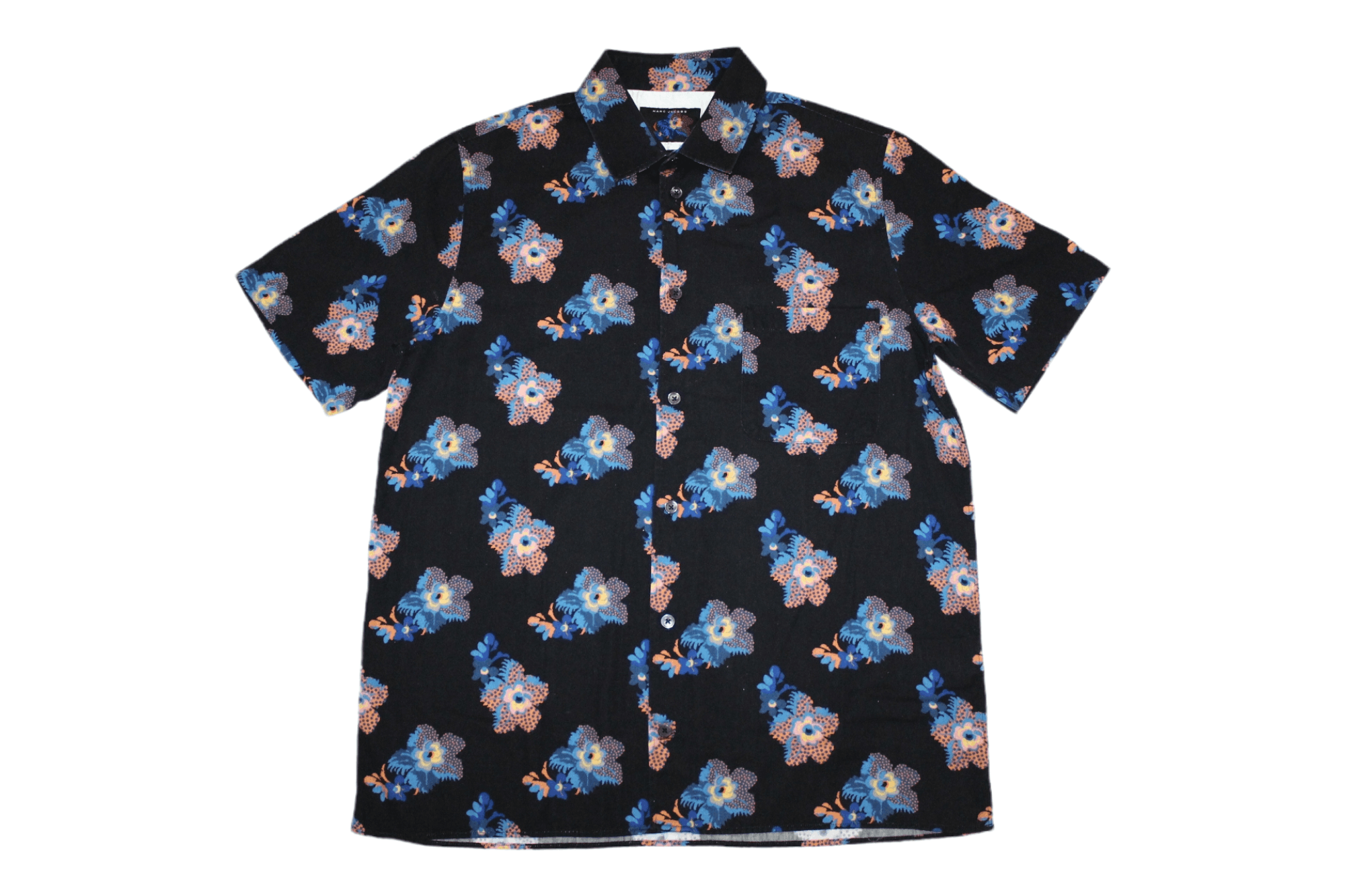 Marc Jacobs Marc Jacobs Hawaiian Floral Print S/S Shirt Size US L / EU 52-54 / 3 - 1 Thumbnail