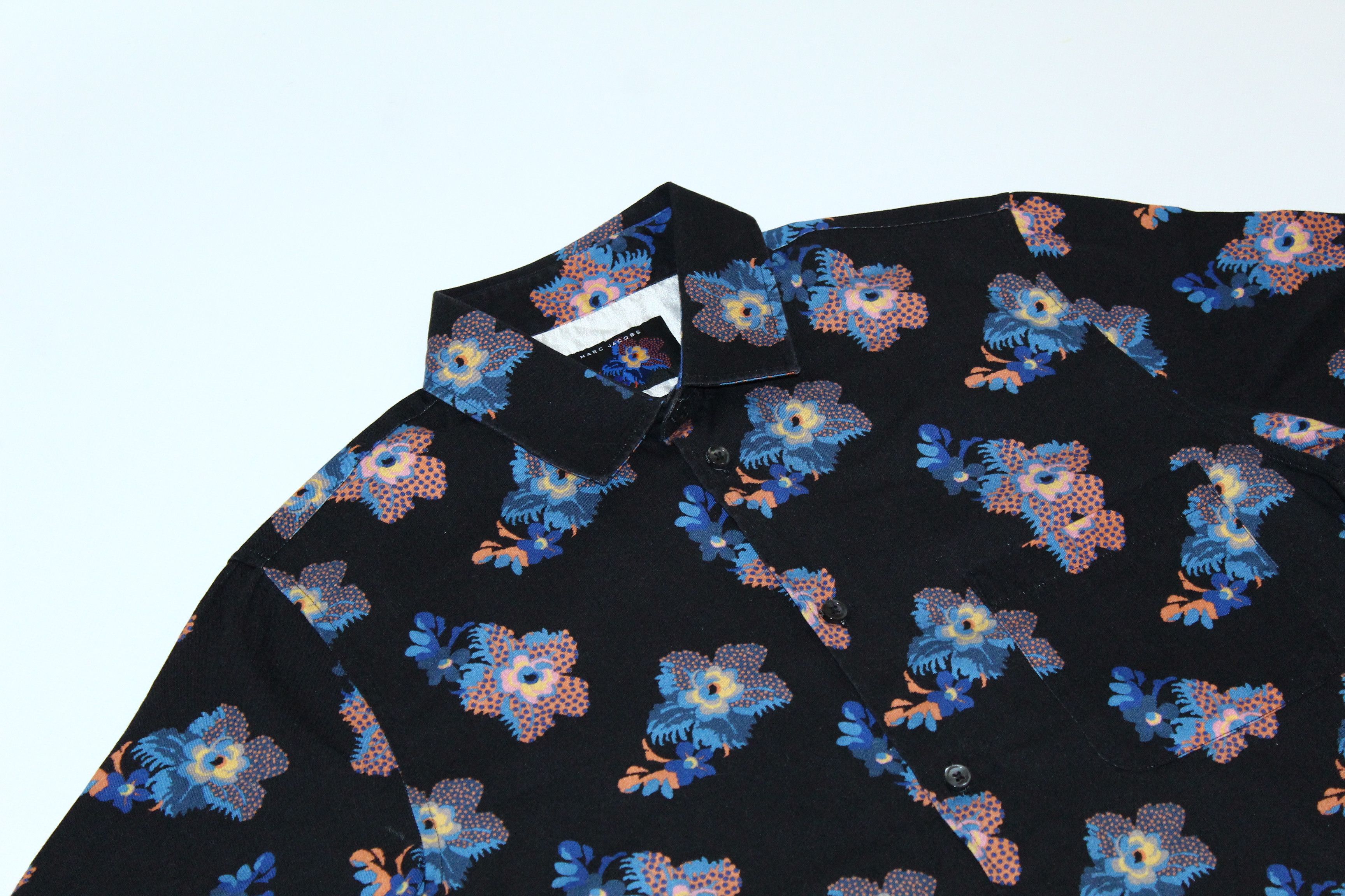 Marc Jacobs Marc Jacobs Hawaiian Floral Print S/S Shirt Size US L / EU 52-54 / 3 - 5 Thumbnail