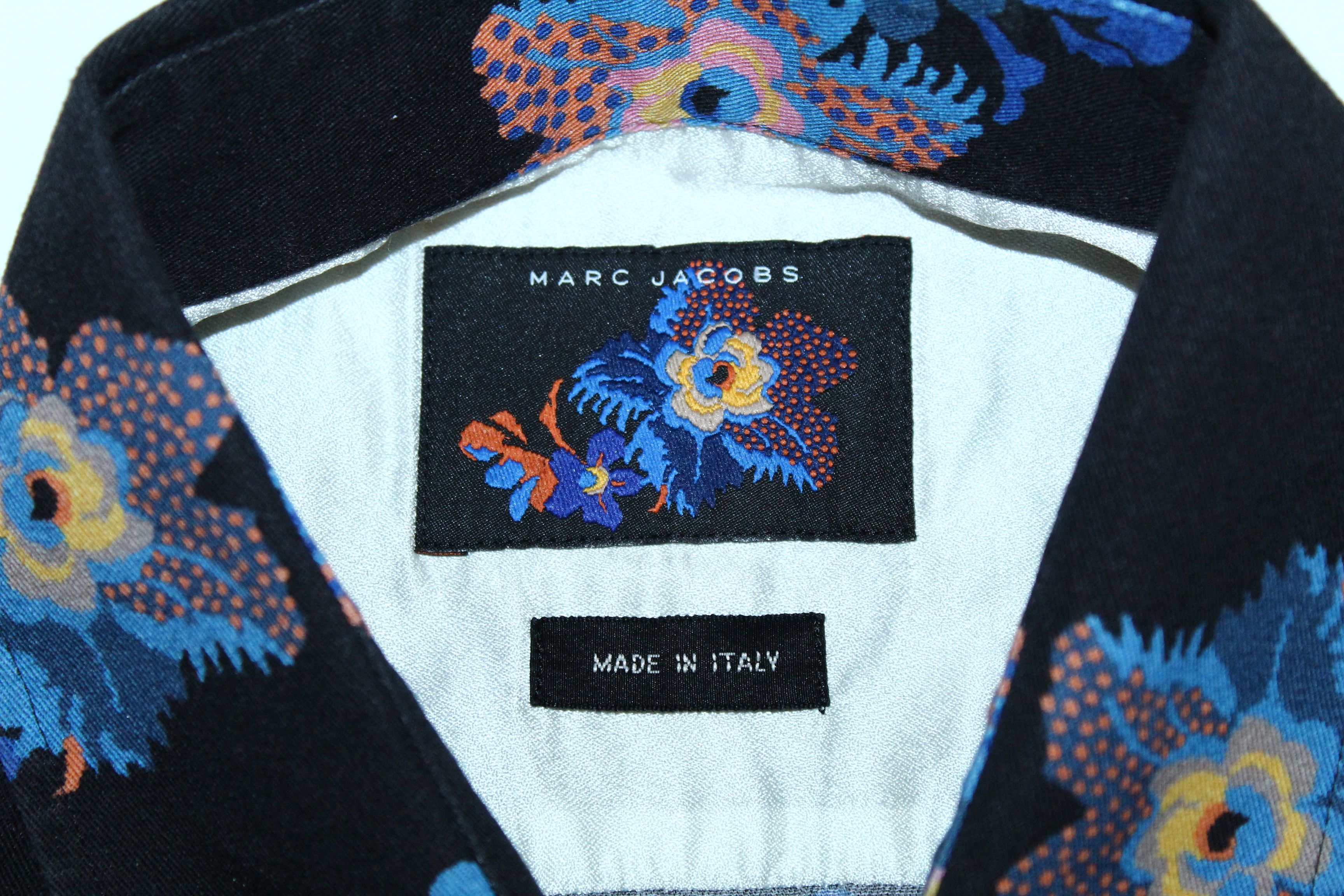 Marc Jacobs Marc Jacobs Hawaiian Floral Print S/S Shirt Size US L / EU 52-54 / 3 - 2 Thumbnail