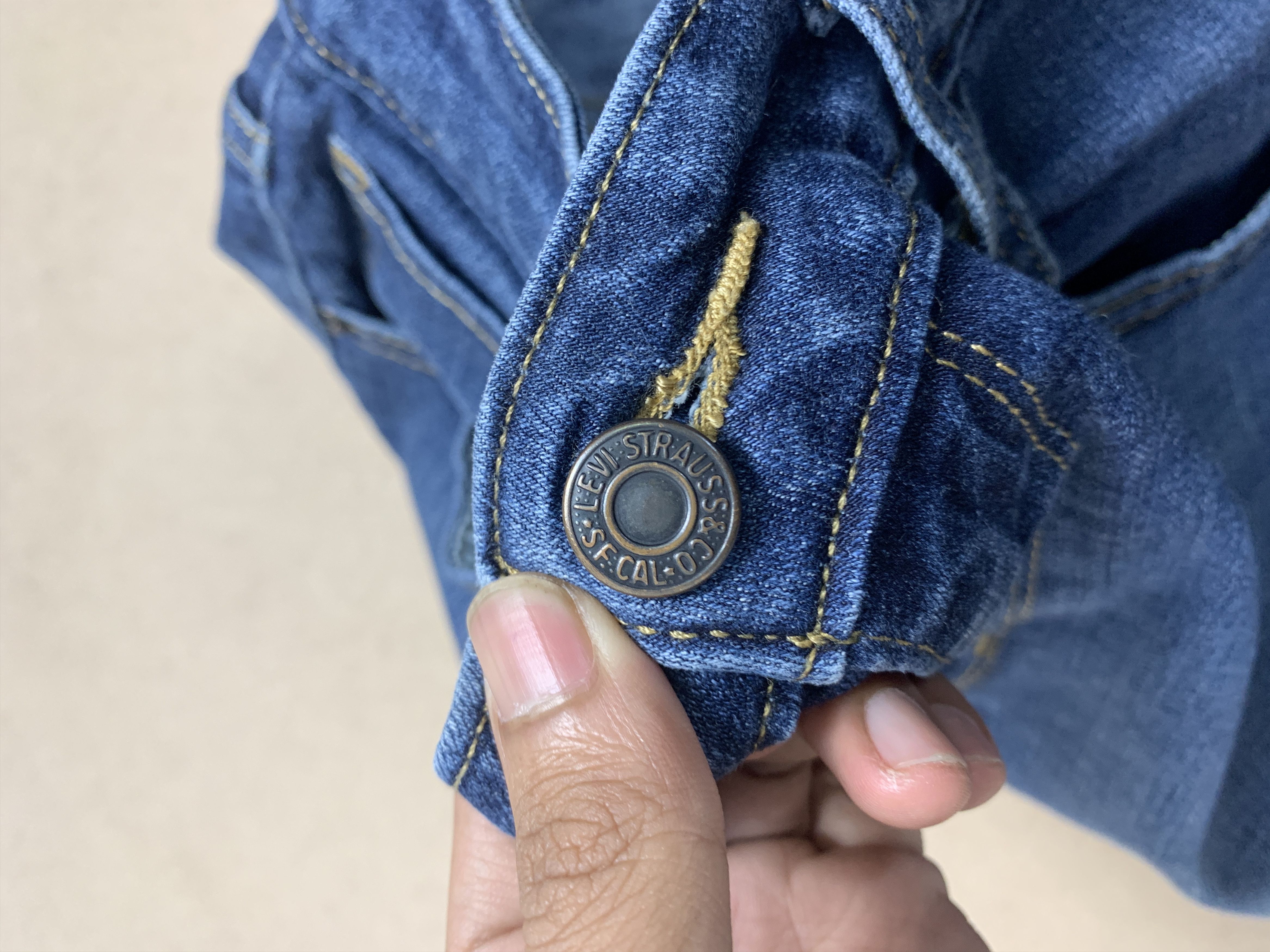 Levi's Vintage LEVI'S 721 High Rise Skinny Jeans P0156 Size US 30 / EU 46 - 23 Thumbnail