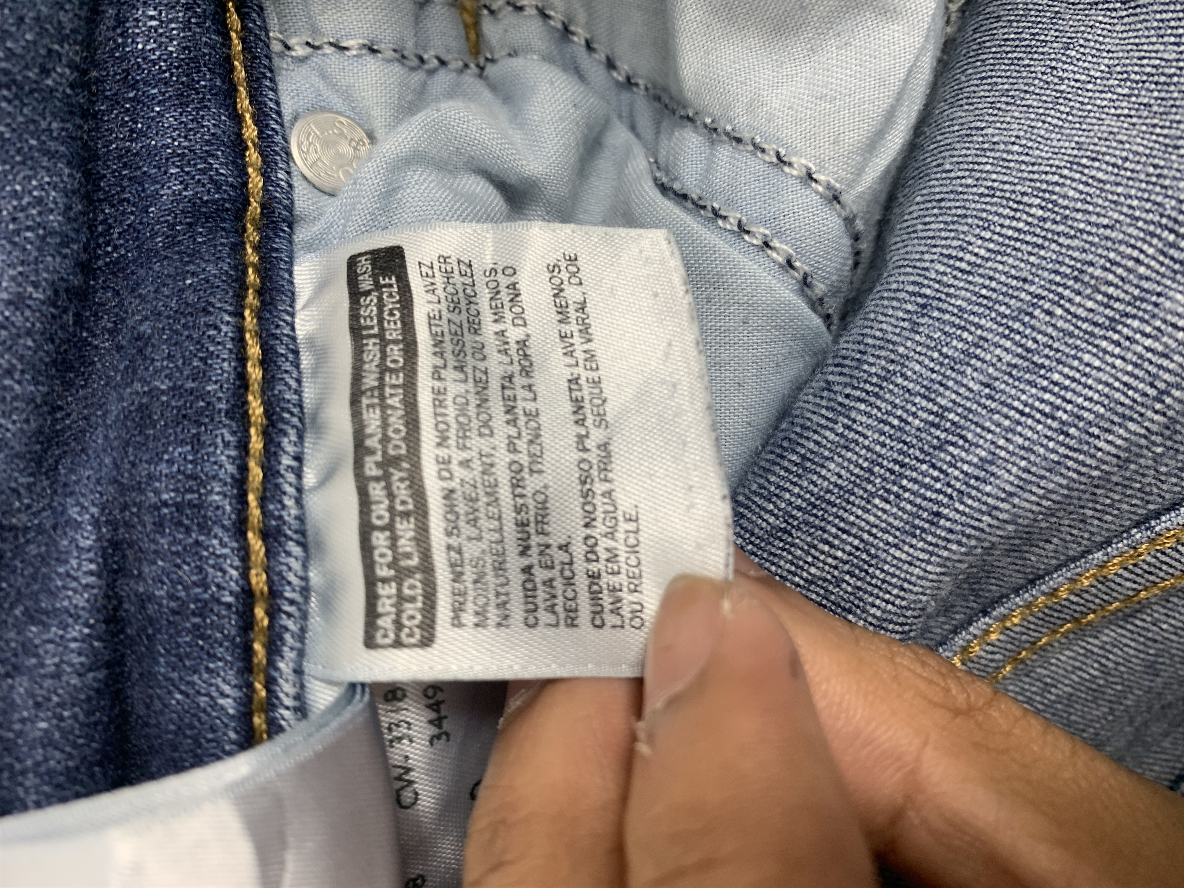 Levi's Vintage LEVI'S 721 High Rise Skinny Jeans P0156 Size US 30 / EU 46 - 17 Thumbnail