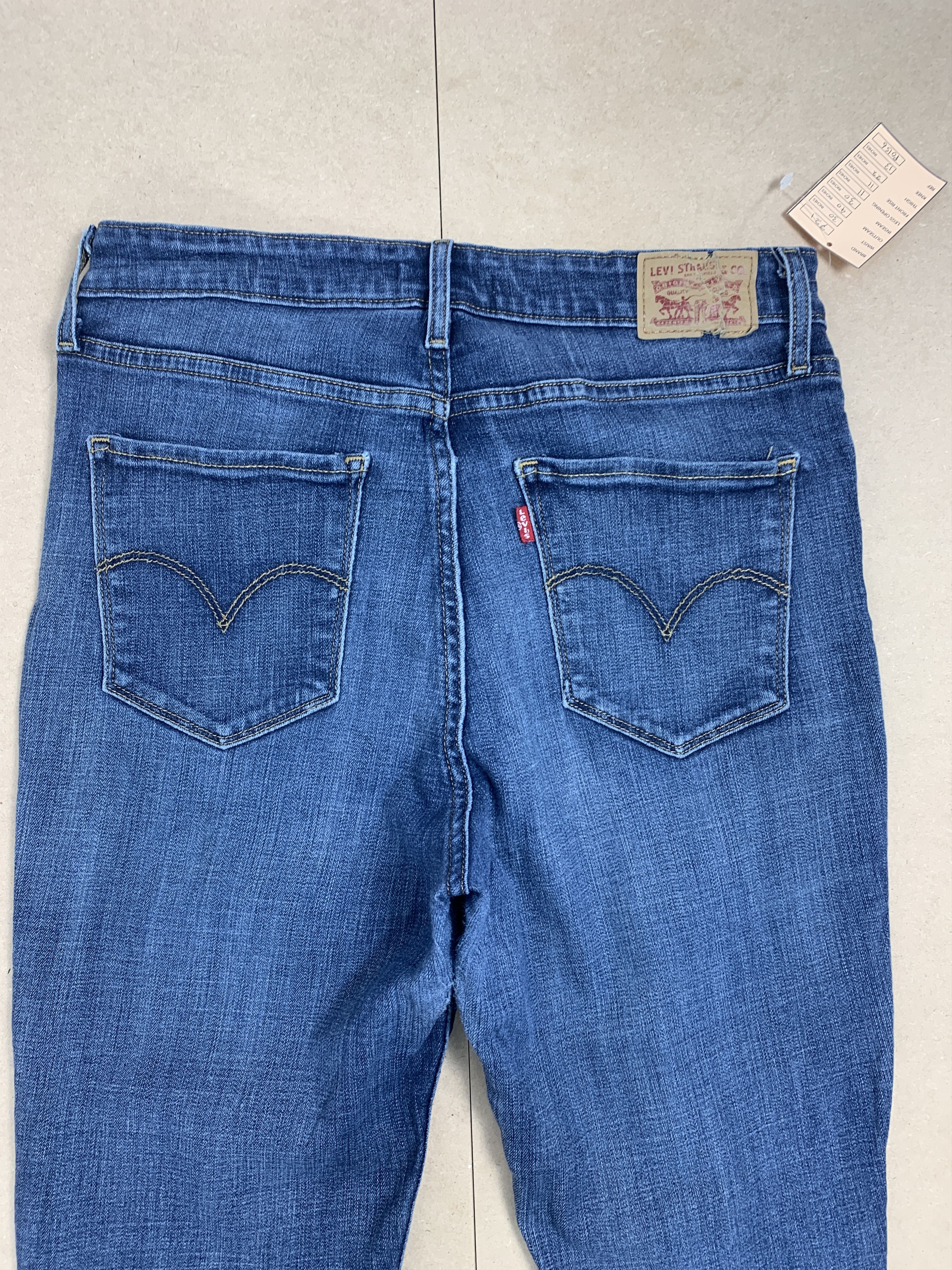 Levi's Vintage LEVI'S 721 High Rise Skinny Jeans P0156 Size US 30 / EU 46 - 6 Thumbnail