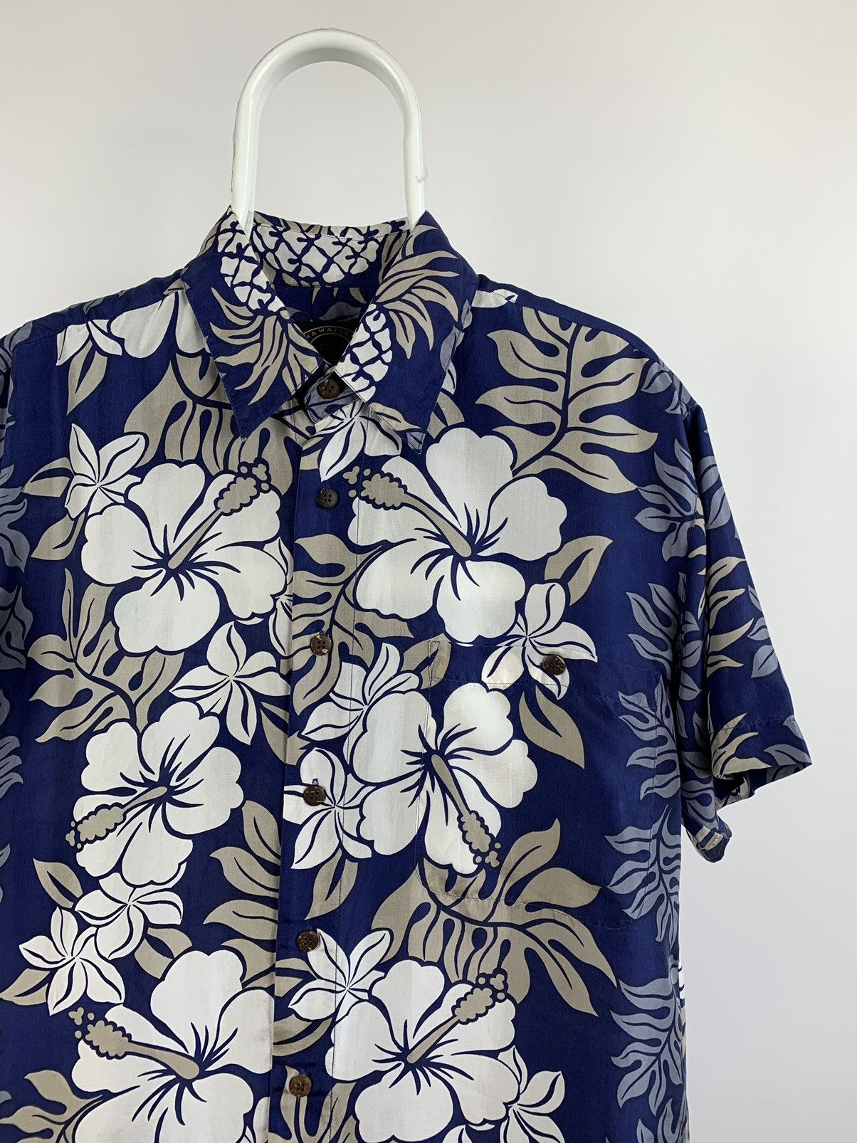 Vintage Vintage Hawaiian Silk Company Flower Silk Shirt Size US M / EU 48-50 / 2 - 6 Thumbnail