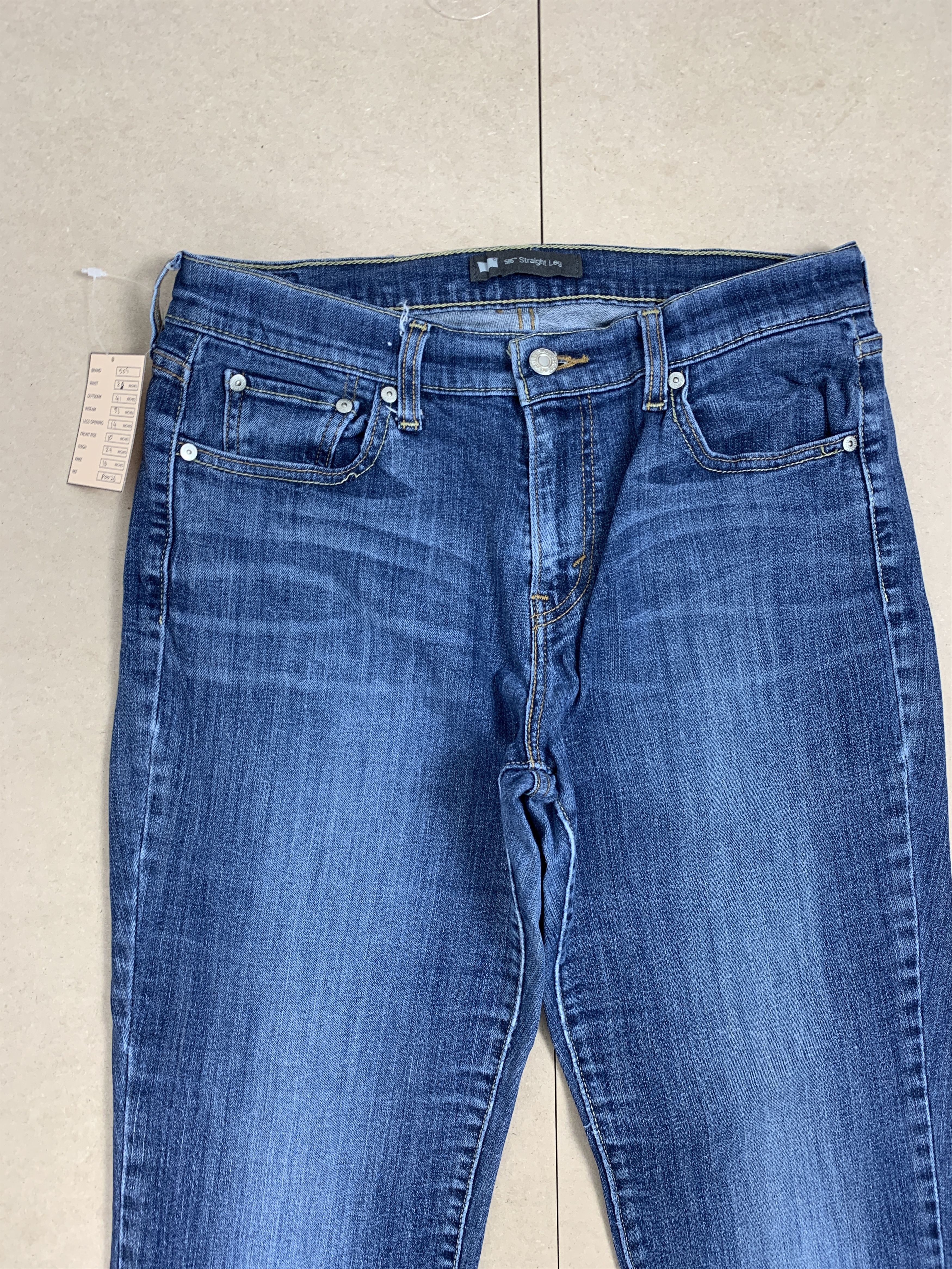 Levi's Vintage LEVI'S 505 Distressed Faded Mid Wash Jeans Size US 28 / EU 44 - 2 Thumbnail