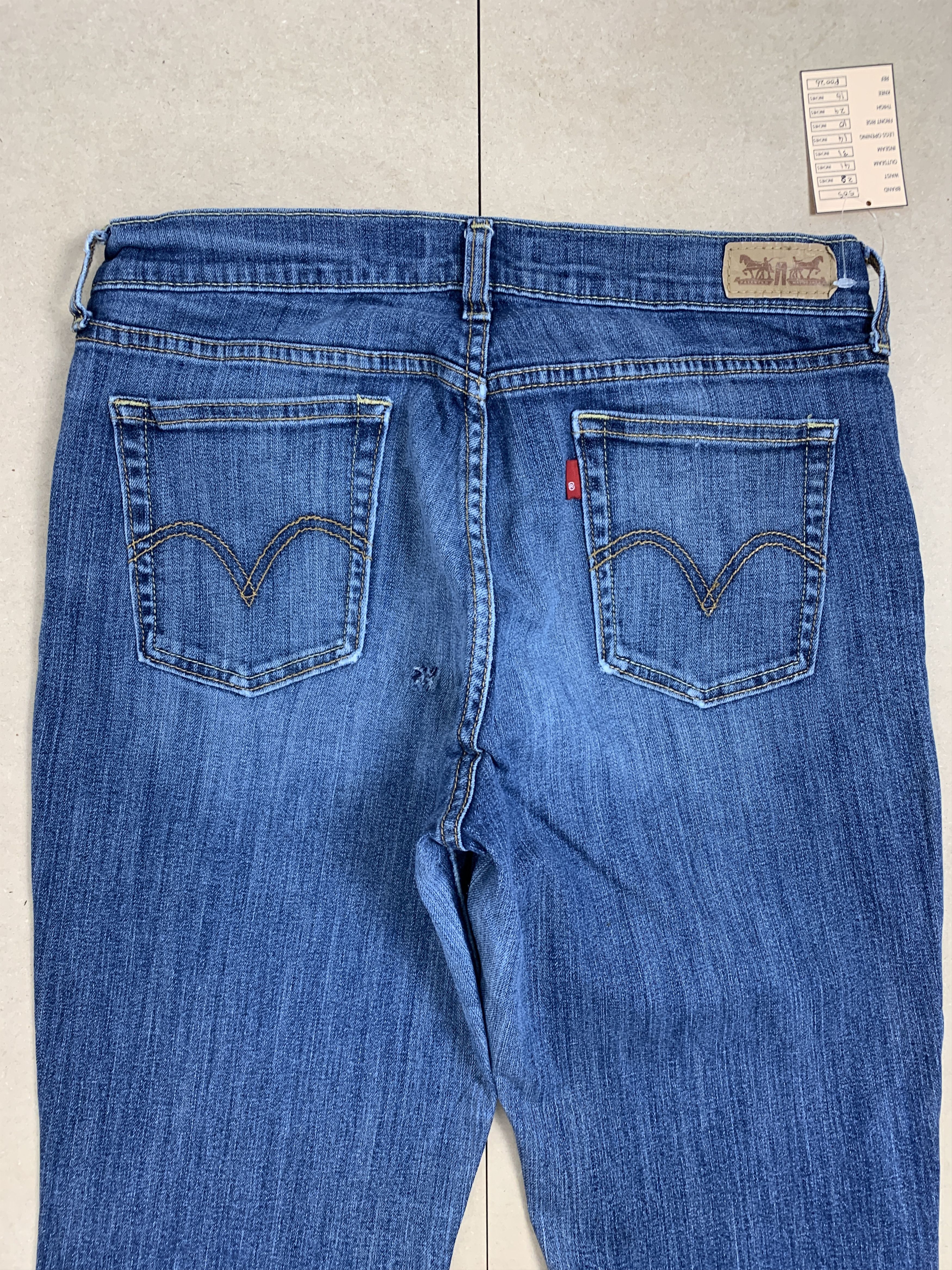 Levi's Vintage LEVI'S 505 Distressed Faded Mid Wash Jeans Size US 28 / EU 44 - 6 Thumbnail