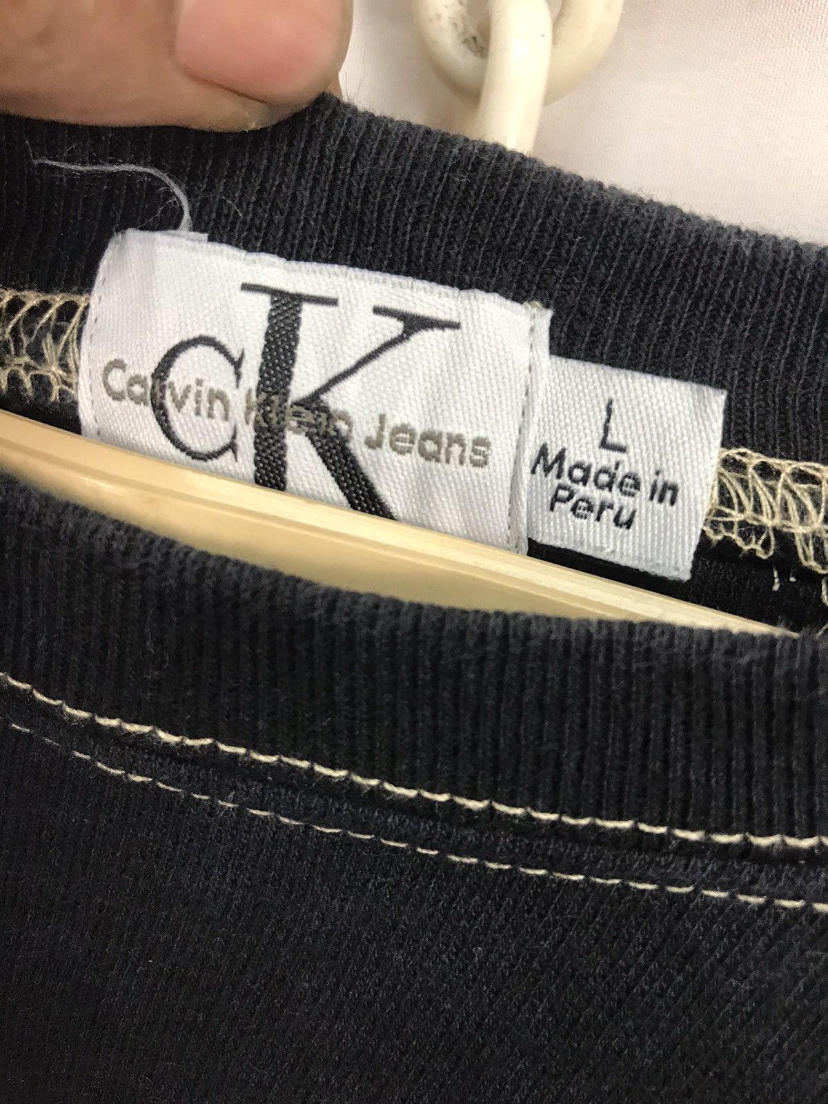 Calvin Klein Calvin Klein beggie sweatshirt Size US M / EU 48-50 / 2 - 3 Thumbnail