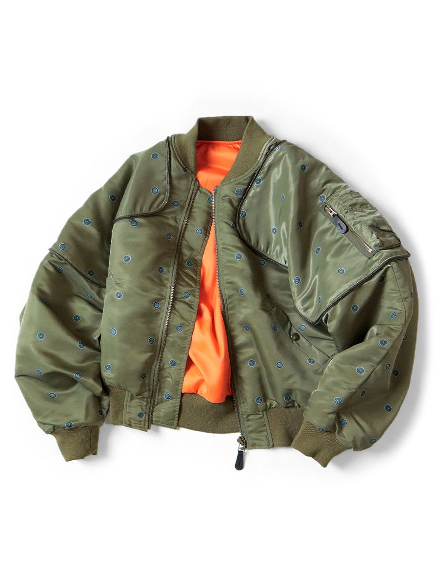 Kapital Kapital MA-1 Crest Spring Pillow Bomber Jacket Size US XL / EU 56 / 4 - 1 Thumbnail