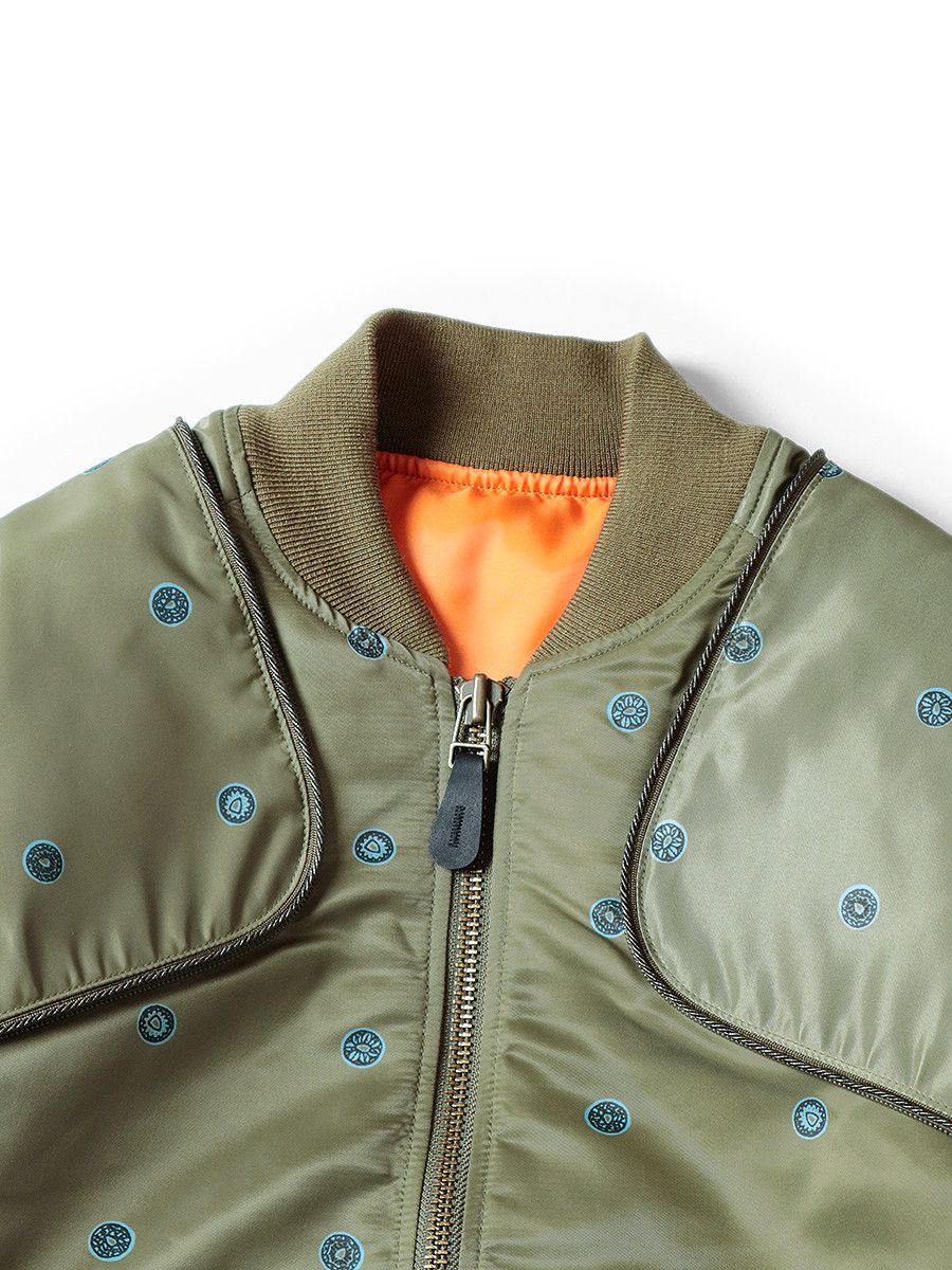 Kapital Kapital MA-1 Crest Spring Pillow Bomber Jacket Size US XL / EU 56 / 4 - 4 Thumbnail