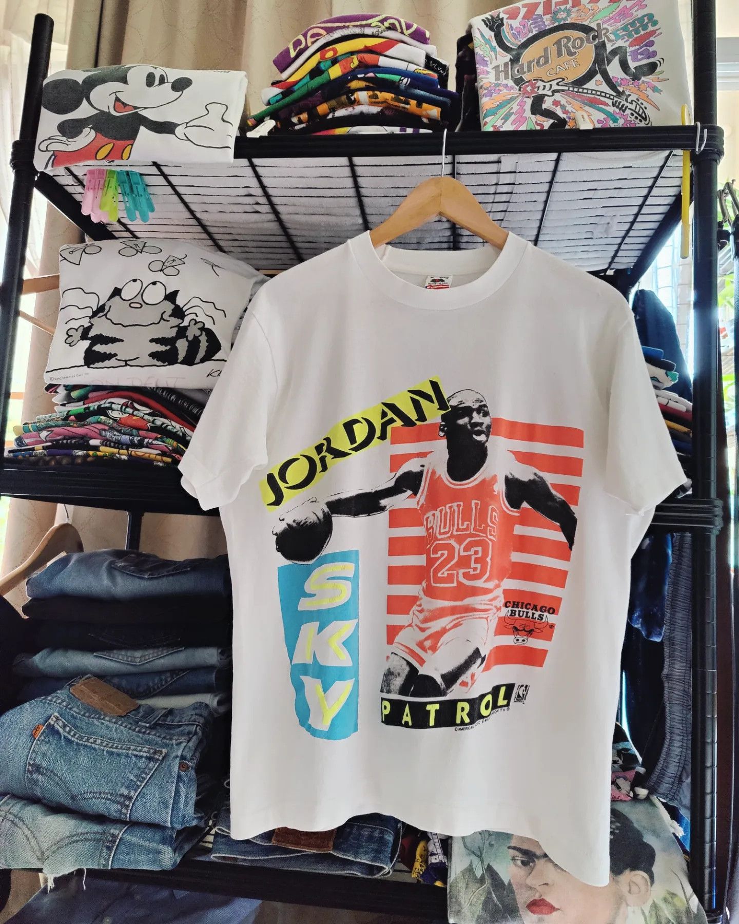 Fruit Of The Loom vintage 80s-90s - Michael Jordan - Sky Patrol Size US M / EU 48-50 / 2 - 5 Thumbnail