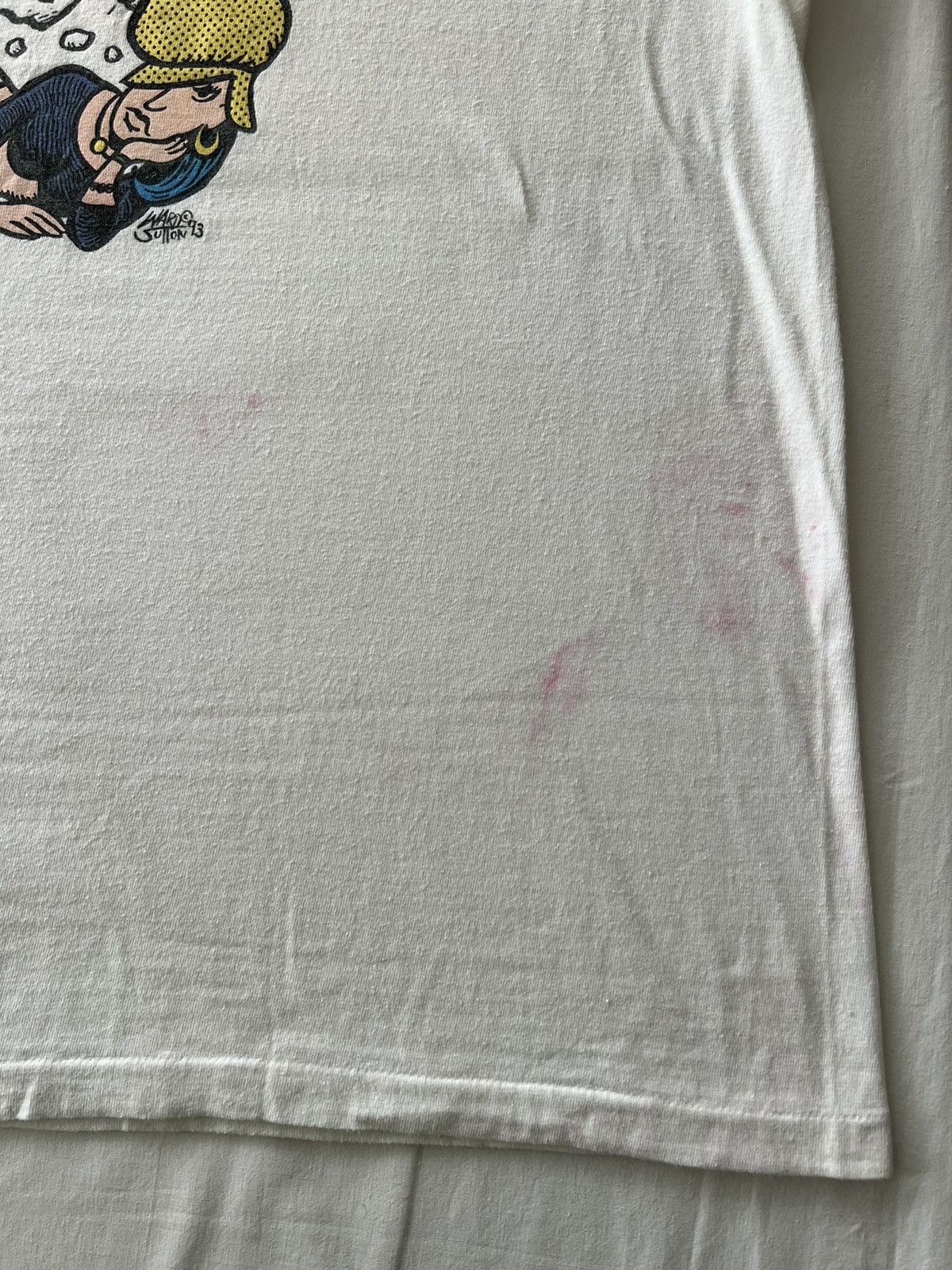 Band Tees Vintage 1993 Mambosok Surfing Snowboards White Tee Size US XL / EU 56 / 4 - 16 Thumbnail