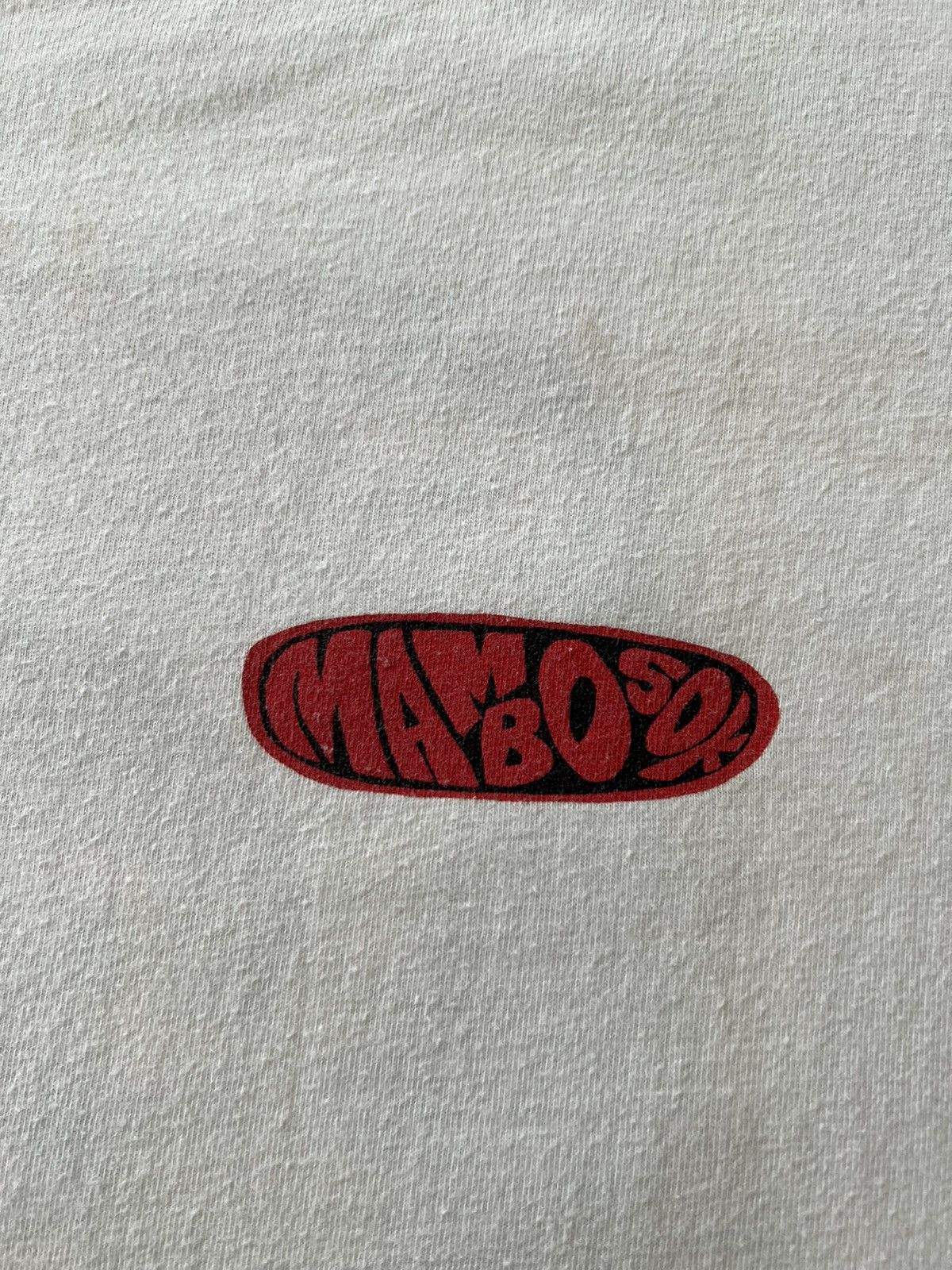 Band Tees Vintage 1993 Mambosok Surfing Snowboards White Tee Size US XL / EU 56 / 4 - 6 Thumbnail