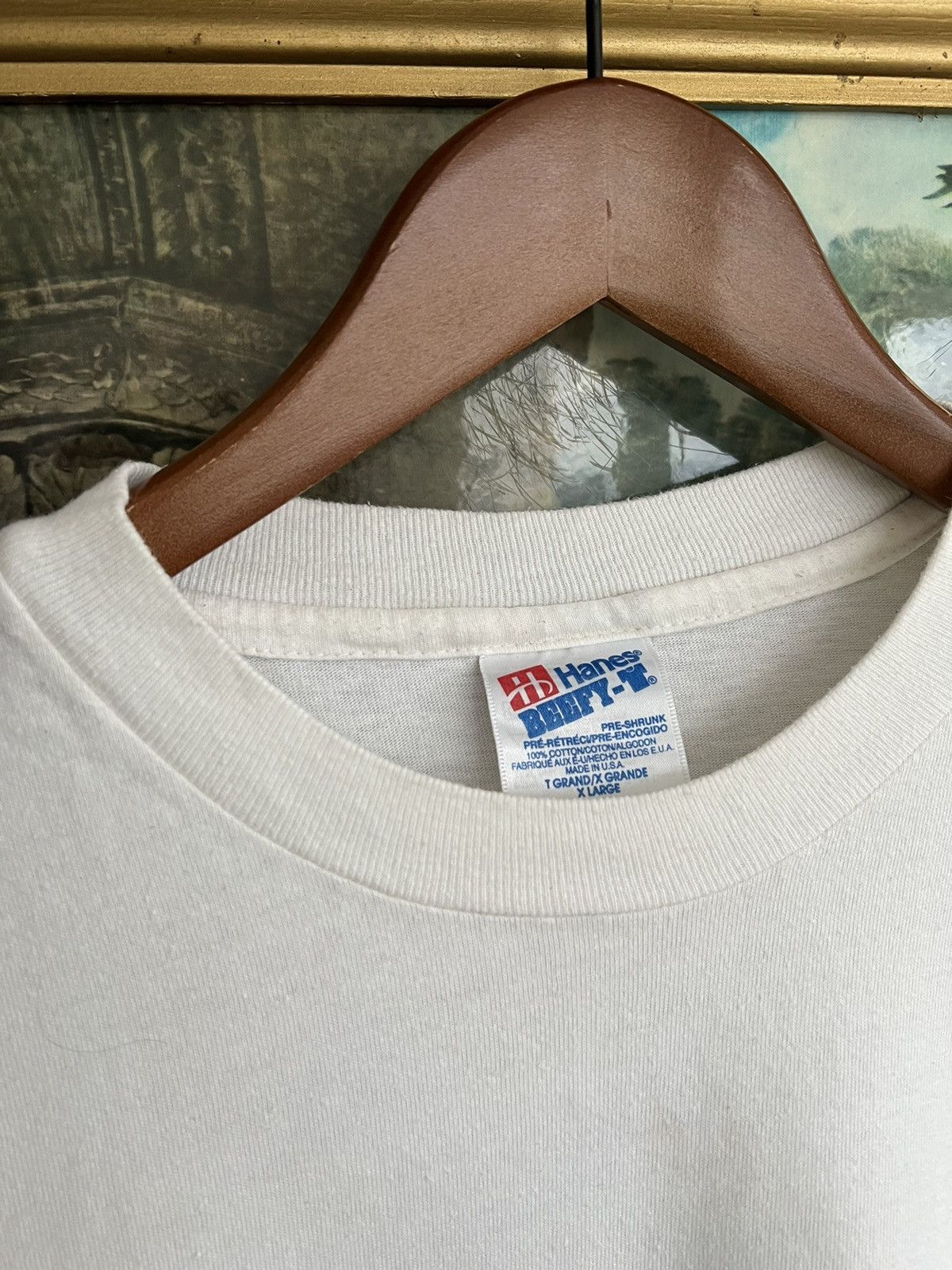 Band Tees Vintage 1993 Mambosok Surfing Snowboards White Tee Size US XL / EU 56 / 4 - 9 Thumbnail