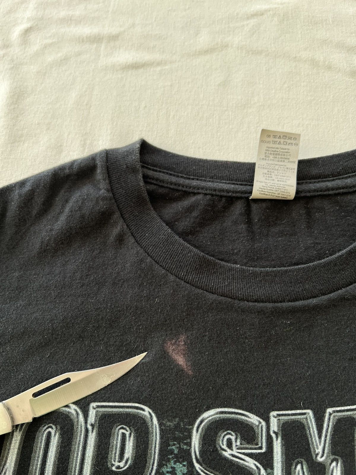 Band Tees Vintage Pop Smoke Long Live The Woo Rap Black Tee Size US M / EU 48-50 / 2 - 7 Thumbnail