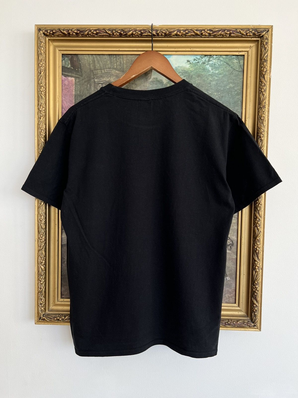 Band Tees Vintage Pop Smoke Long Live The Woo Rap Black Tee Size US M / EU 48-50 / 2 - 2 Thumbnail