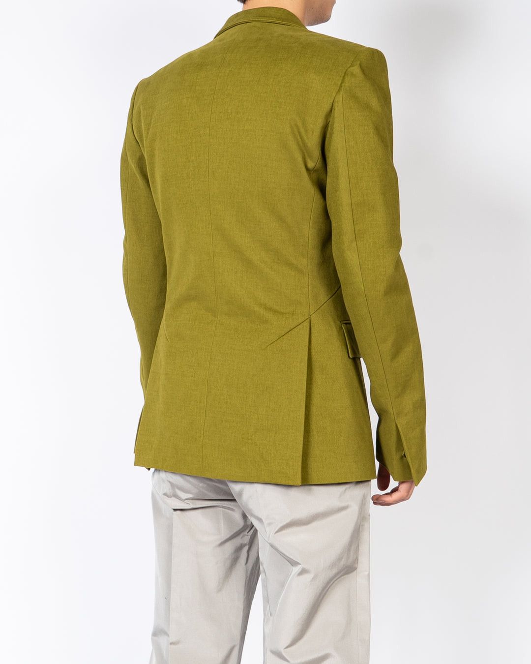 Haider Ackermann FW20 Poison Green Tuxedo Sample Size US S / EU 44-46 / 1 - 4 Thumbnail
