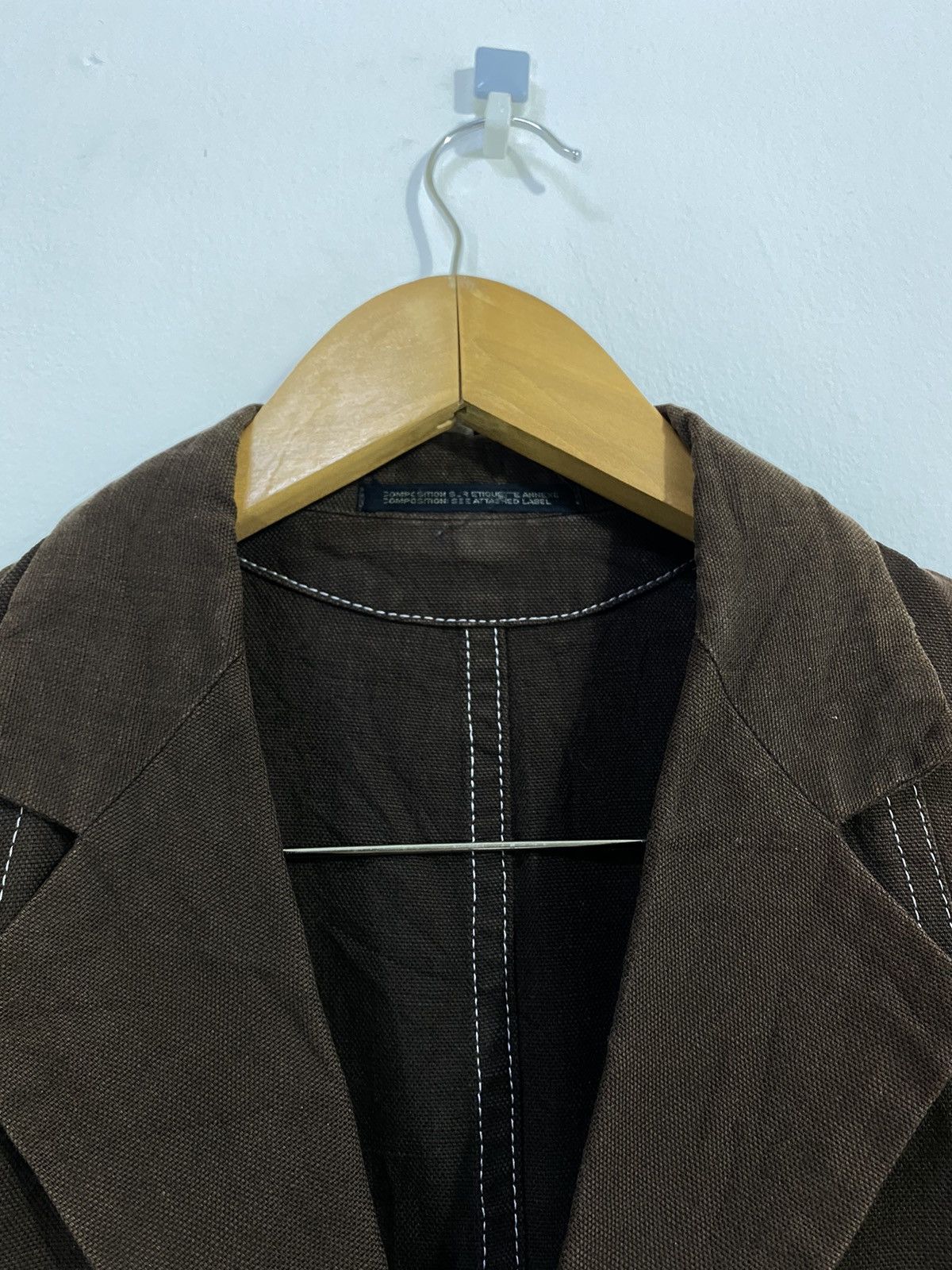 Y's × Yohji Yamamoto Yohji Yamamoto Y’s Cotton Jacket Design Japanese Designer Size US S / EU 44-46 / 1 - 6 Thumbnail