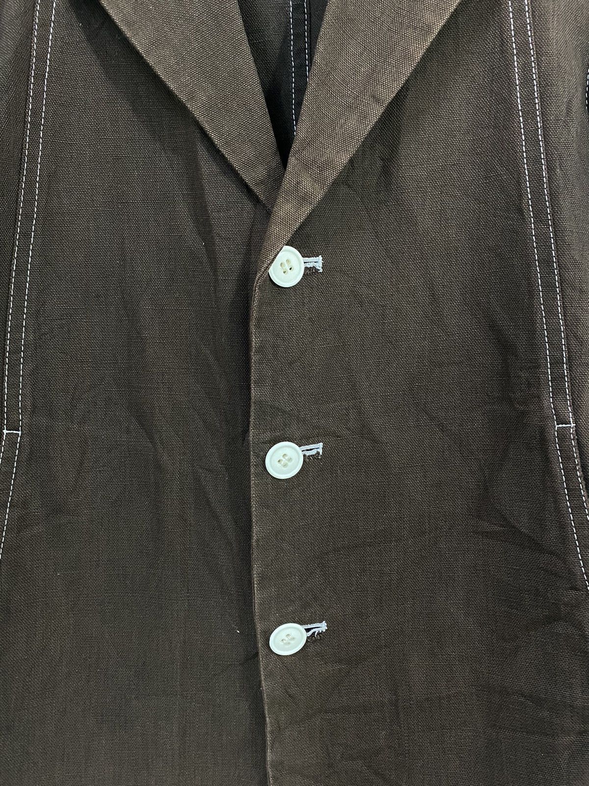 Y's × Yohji Yamamoto Yohji Yamamoto Y’s Cotton Jacket Design Japanese Designer Size US S / EU 44-46 / 1 - 3 Thumbnail