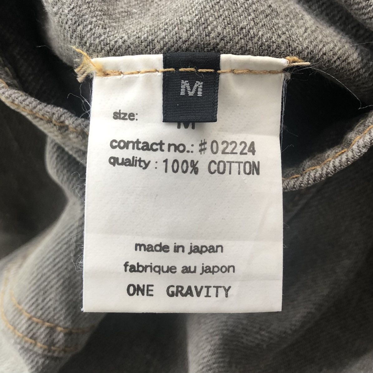 Japanese Brand Japanese Brand One Gravity Distressed Selvedge Denim Pant Size US 30 / EU 46 - 11 Thumbnail