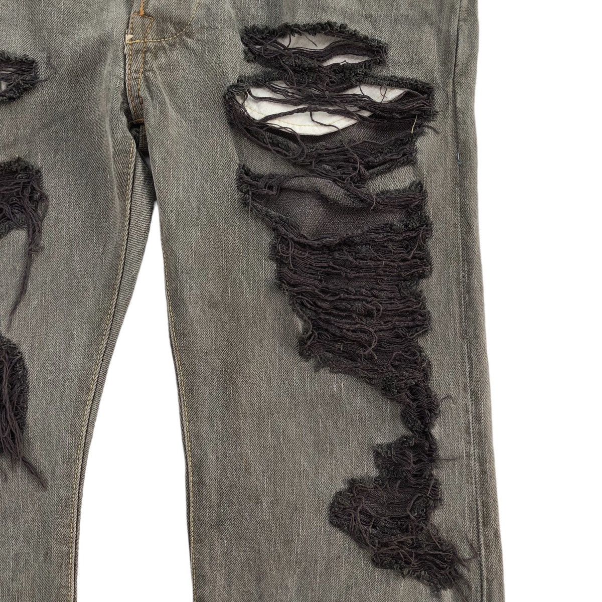 Japanese Brand Japanese Brand One Gravity Distressed Selvedge Denim Pant Size US 30 / EU 46 - 6 Thumbnail