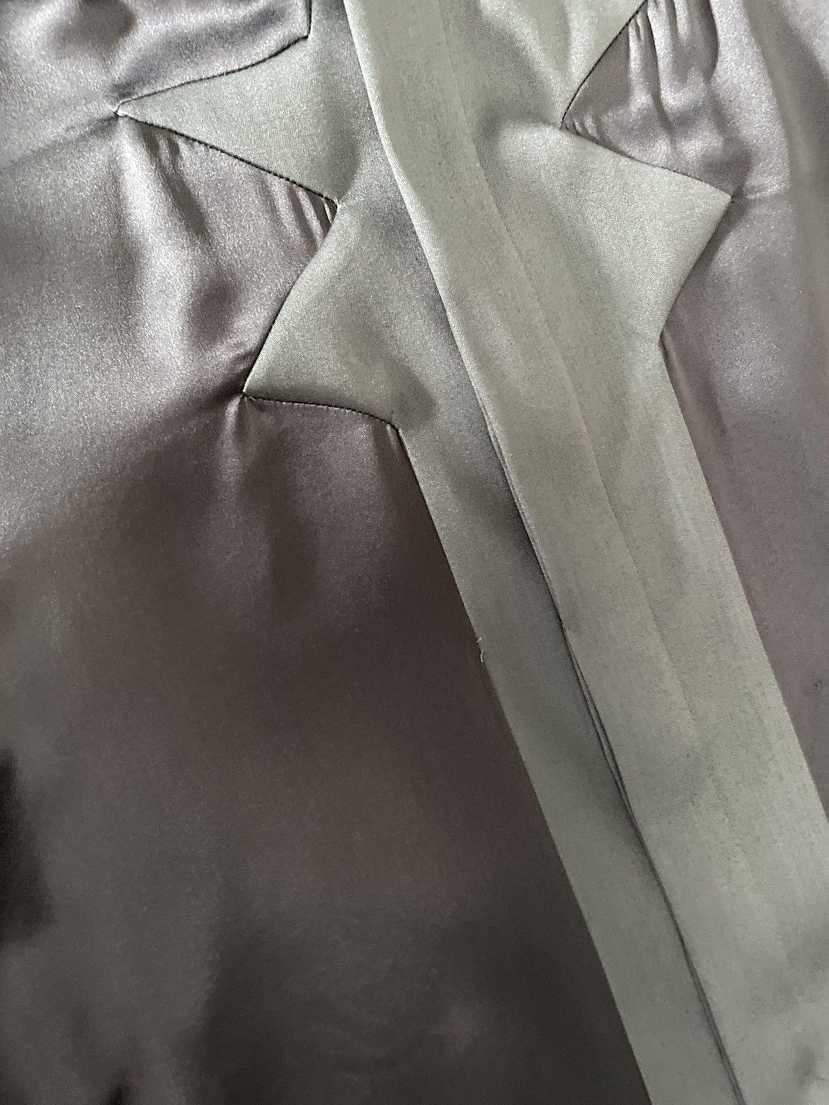 Haider Ackermann FW20 Asphalt Grey Star Silk Shirt 1 of 1 Sample Size US S / EU 44-46 / 1 - 2 Thumbnail