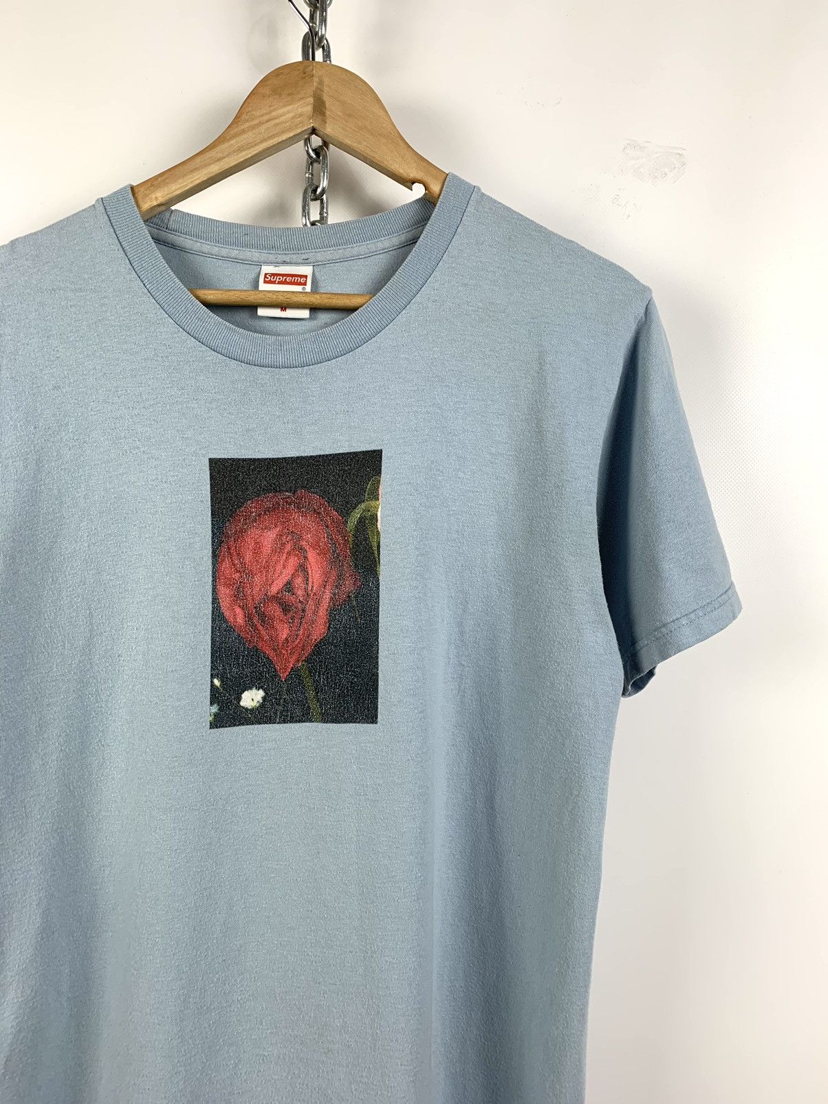 Supreme Supreme Araki Rose Blue T-Shirt Size US M / EU 48-50 / 2 - 3 Thumbnail