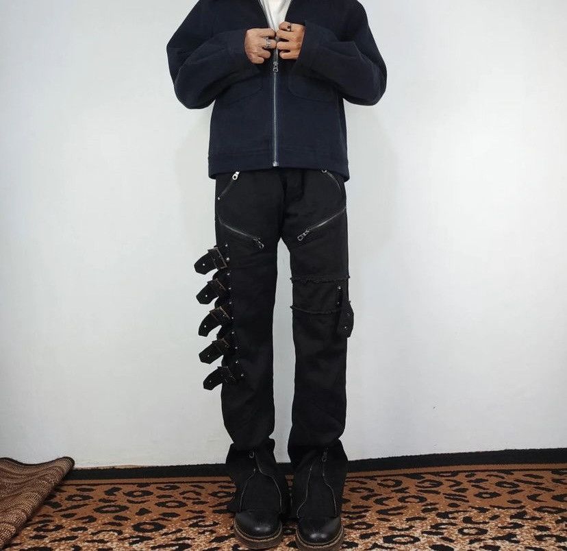20471120 Japan Bondage Punk Daily news retro punk Multizip Size US 31 - 2 Thumbnail