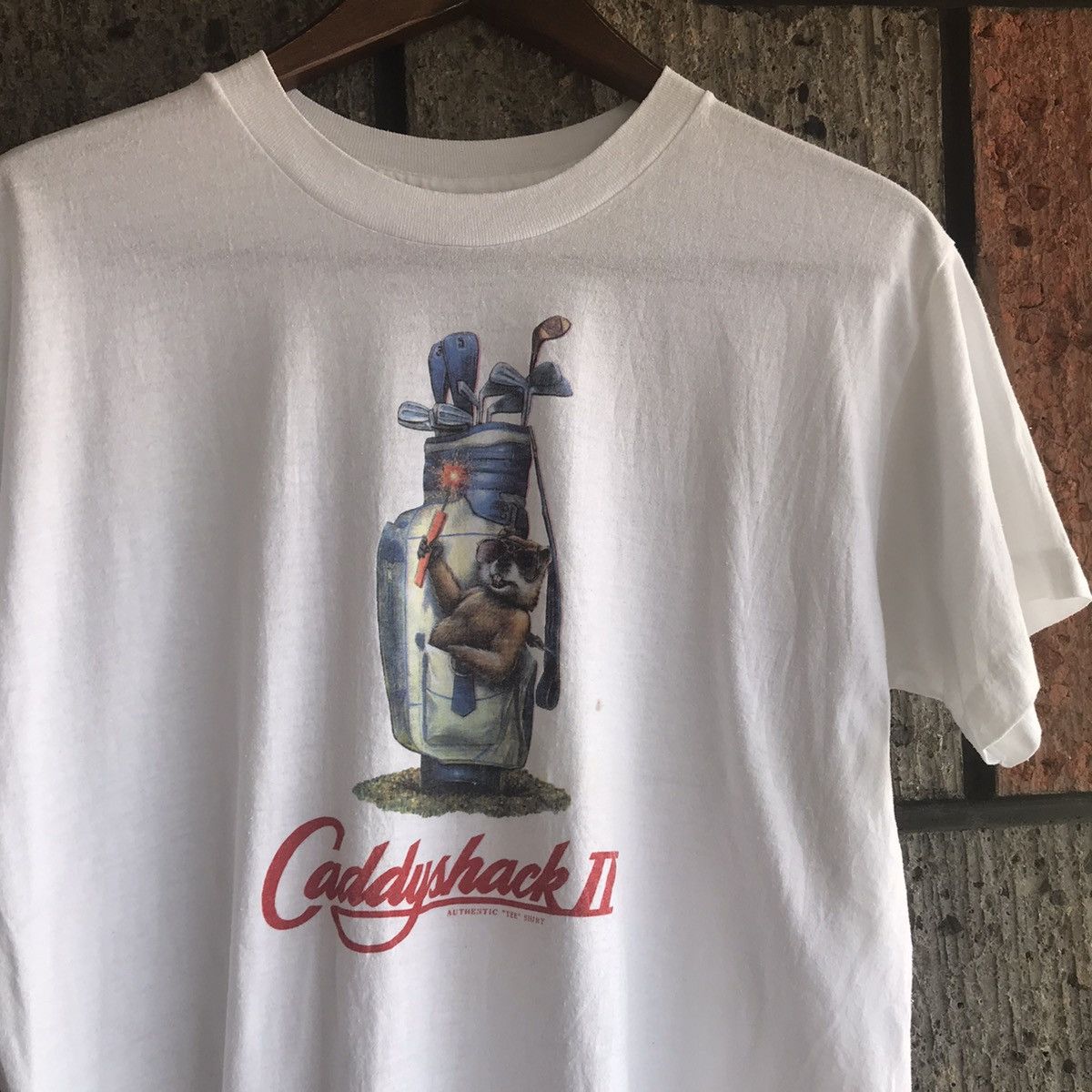 Vintage VTG 1988 Caddyshack 2 II Movie Promo Tee Shirt Comedy Size US M / EU 48-50 / 2 - 1 Thumbnail