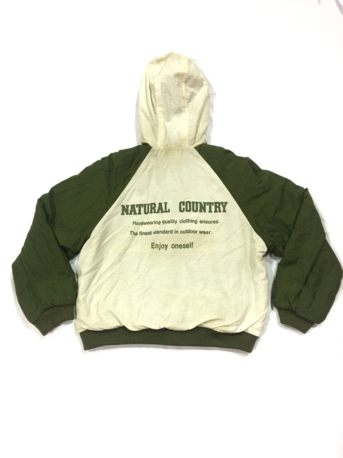 Japanese Brand 🔥LAST DROP🔥Vintage Burnish Reversible Hooded Bomber jacket Size US M / EU 48-50 / 2 - 4 Thumbnail