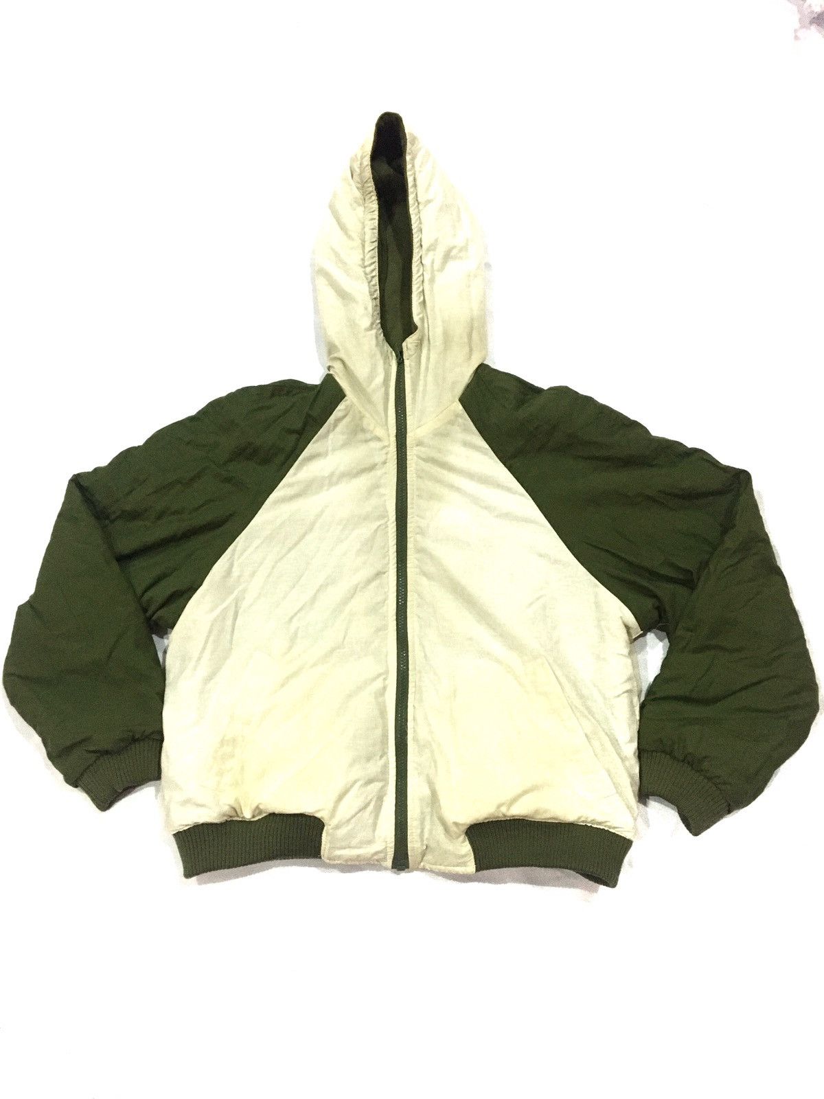 Japanese Brand 🔥LAST DROP🔥Vintage Burnish Reversible Hooded Bomber jacket Size US M / EU 48-50 / 2 - 5 Thumbnail