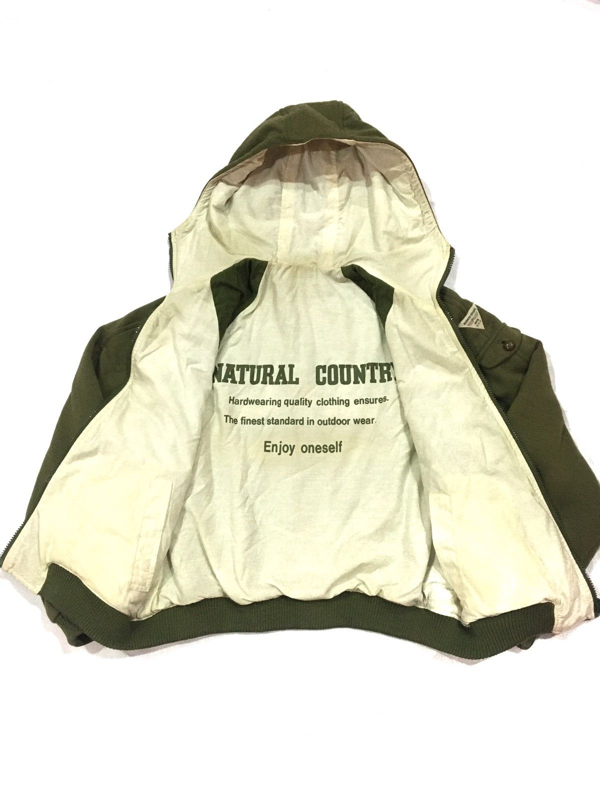 Japanese Brand 🔥LAST DROP🔥Vintage Burnish Reversible Hooded Bomber jacket Size US M / EU 48-50 / 2 - 3 Thumbnail