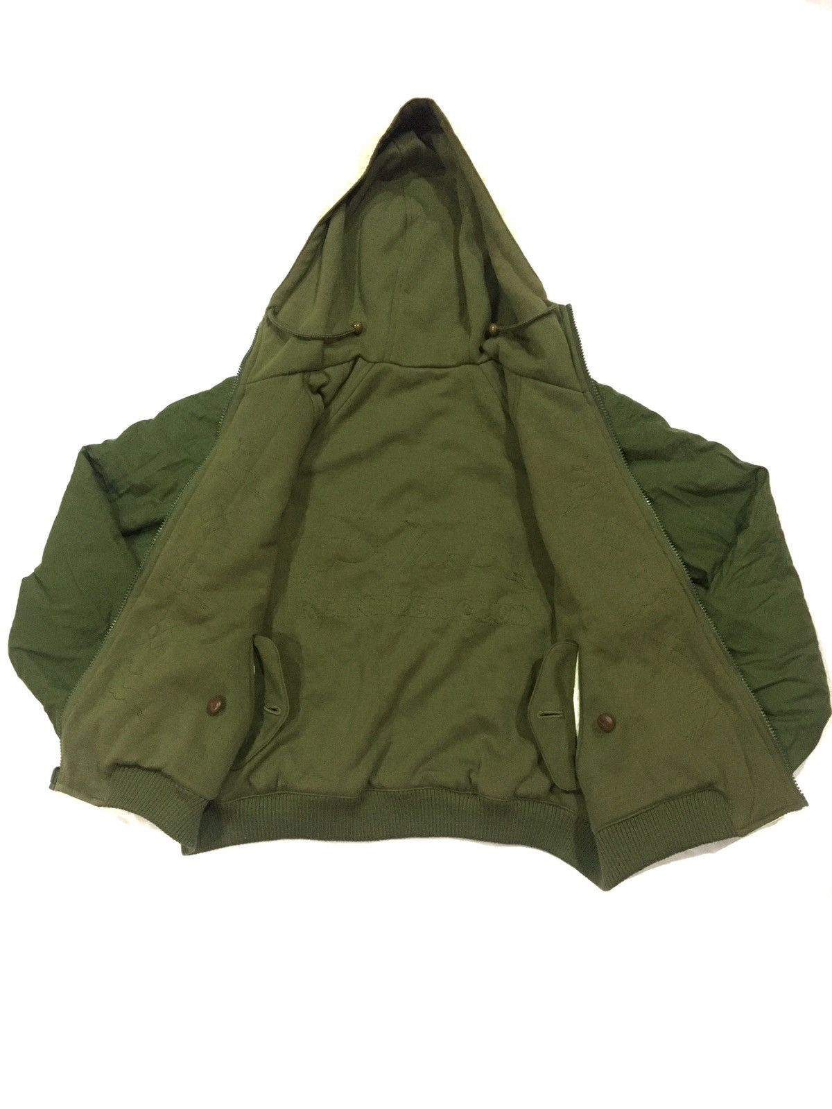 Japanese Brand 🔥LAST DROP🔥Vintage Burnish Reversible Hooded Bomber jacket Size US M / EU 48-50 / 2 - 8 Thumbnail