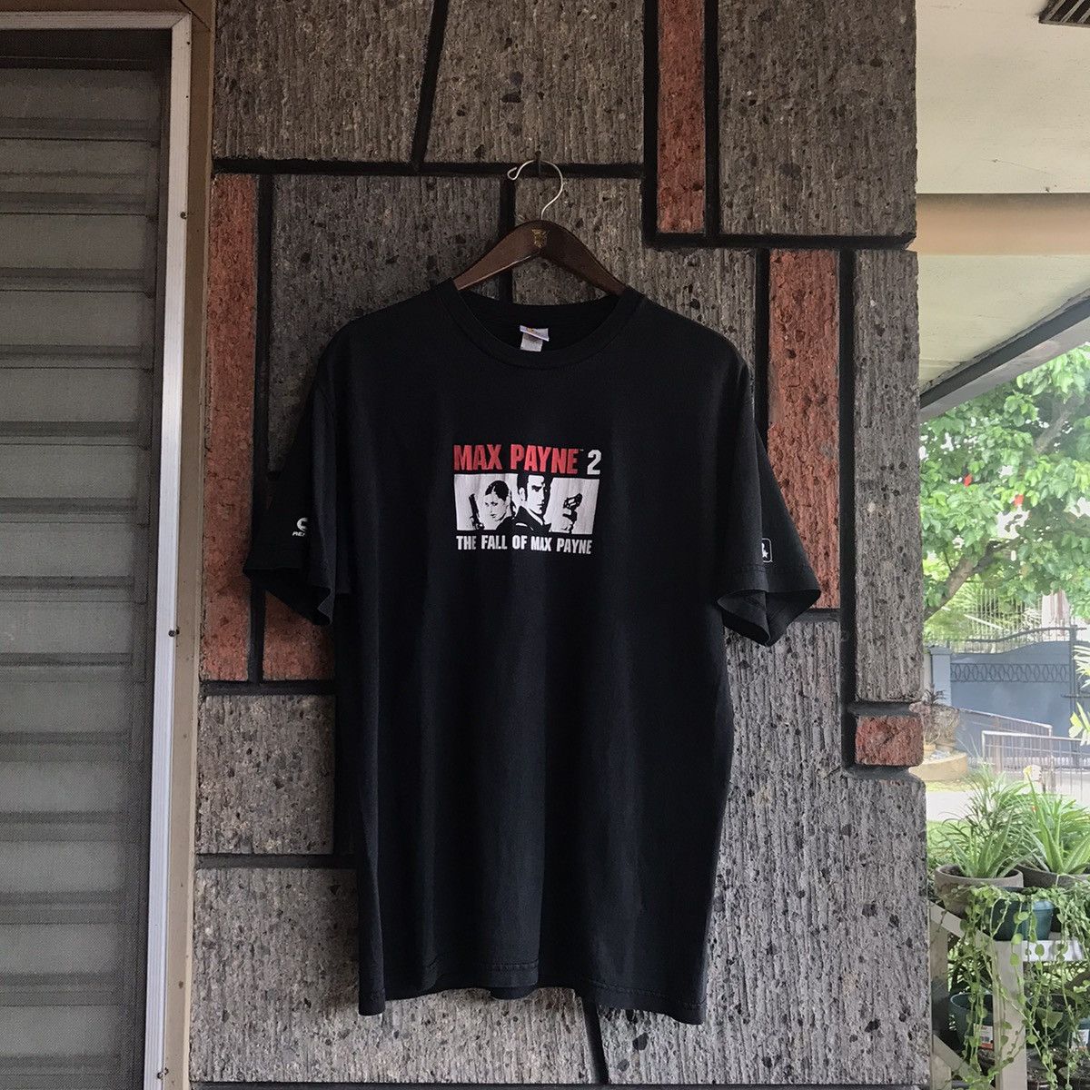 Rockstar Games × Vintage VTG 2000s Max Payne 2 Video Game Tee Shirt GTA Size US L / EU 52-54 / 3 - 3 Thumbnail