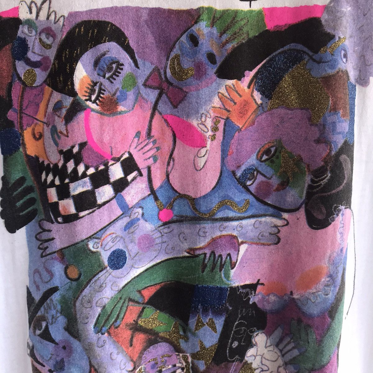 Hanes VTG ‘90s Kathy Donahey Art Tee Shirt Abolafia And Mann Size US L / EU 52-54 / 3 - 8 Thumbnail
