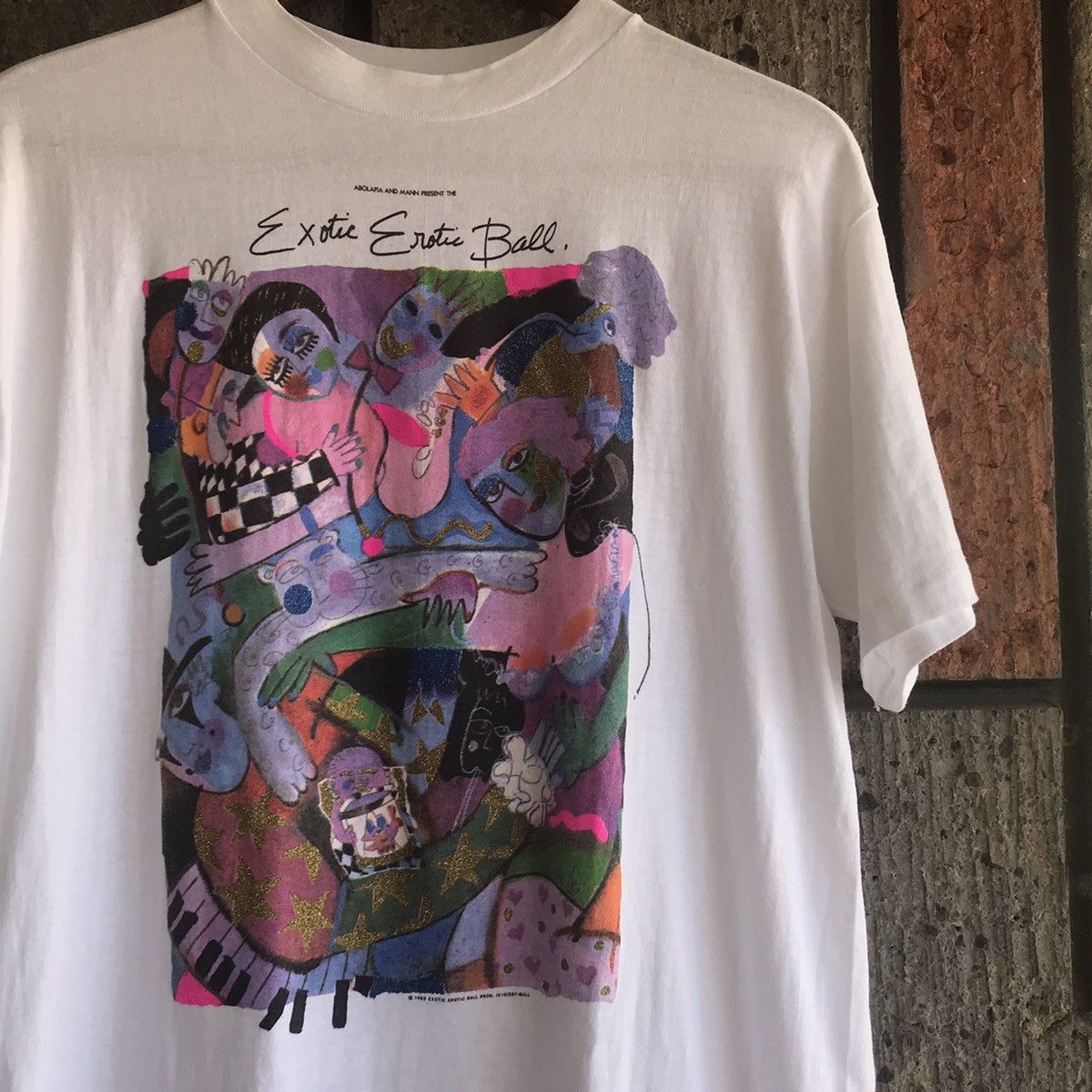 Hanes VTG ‘90s Kathy Donahey Art Tee Shirt Abolafia And Mann Size US L / EU 52-54 / 3 - 5 Thumbnail