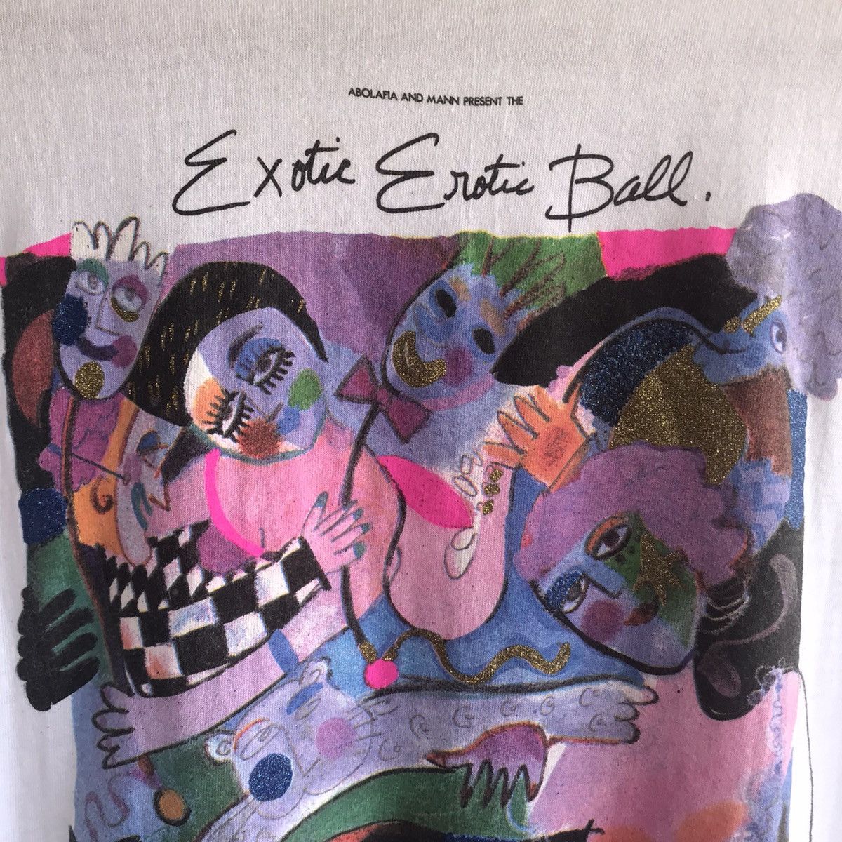 Hanes VTG ‘90s Kathy Donahey Art Tee Shirt Abolafia And Mann Size US L / EU 52-54 / 3 - 7 Thumbnail