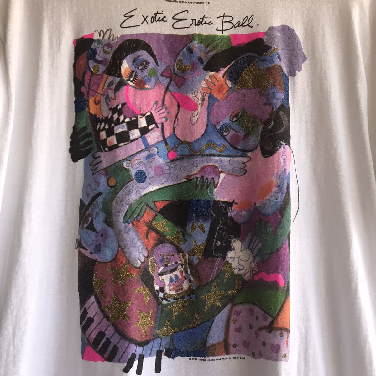 Hanes VTG ‘90s Kathy Donahey Art Tee Shirt Abolafia And Mann Size US L / EU 52-54 / 3 - 6 Thumbnail