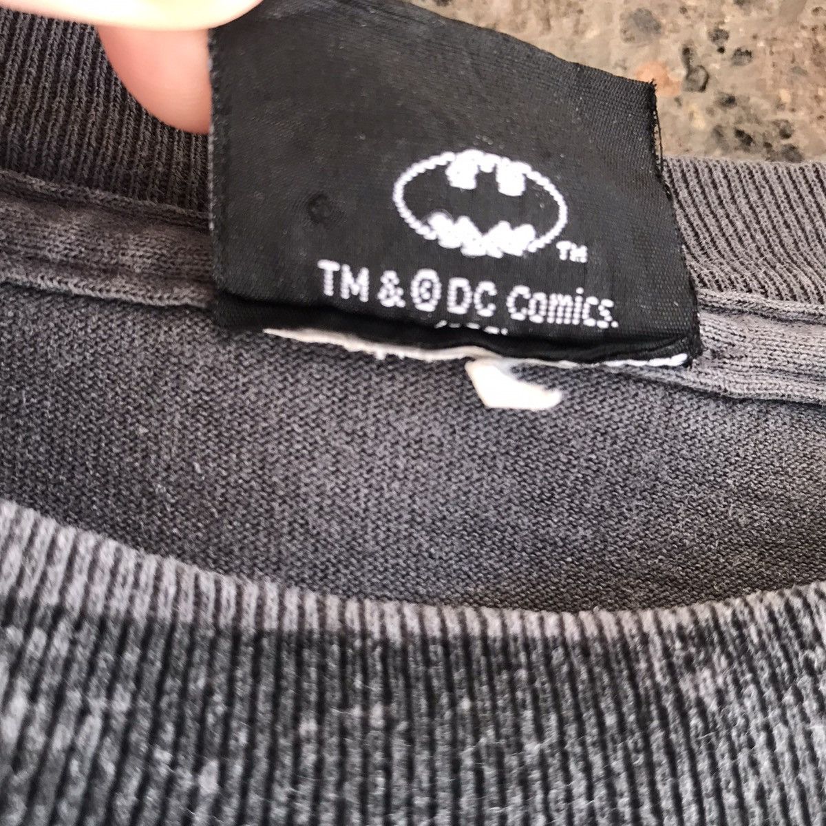 DC Comics × Vintage VTG ‘00s Batman The Dark Knight Movie Promo Tee Shirt Size US XXL / EU 58 / 5 - 8 Thumbnail