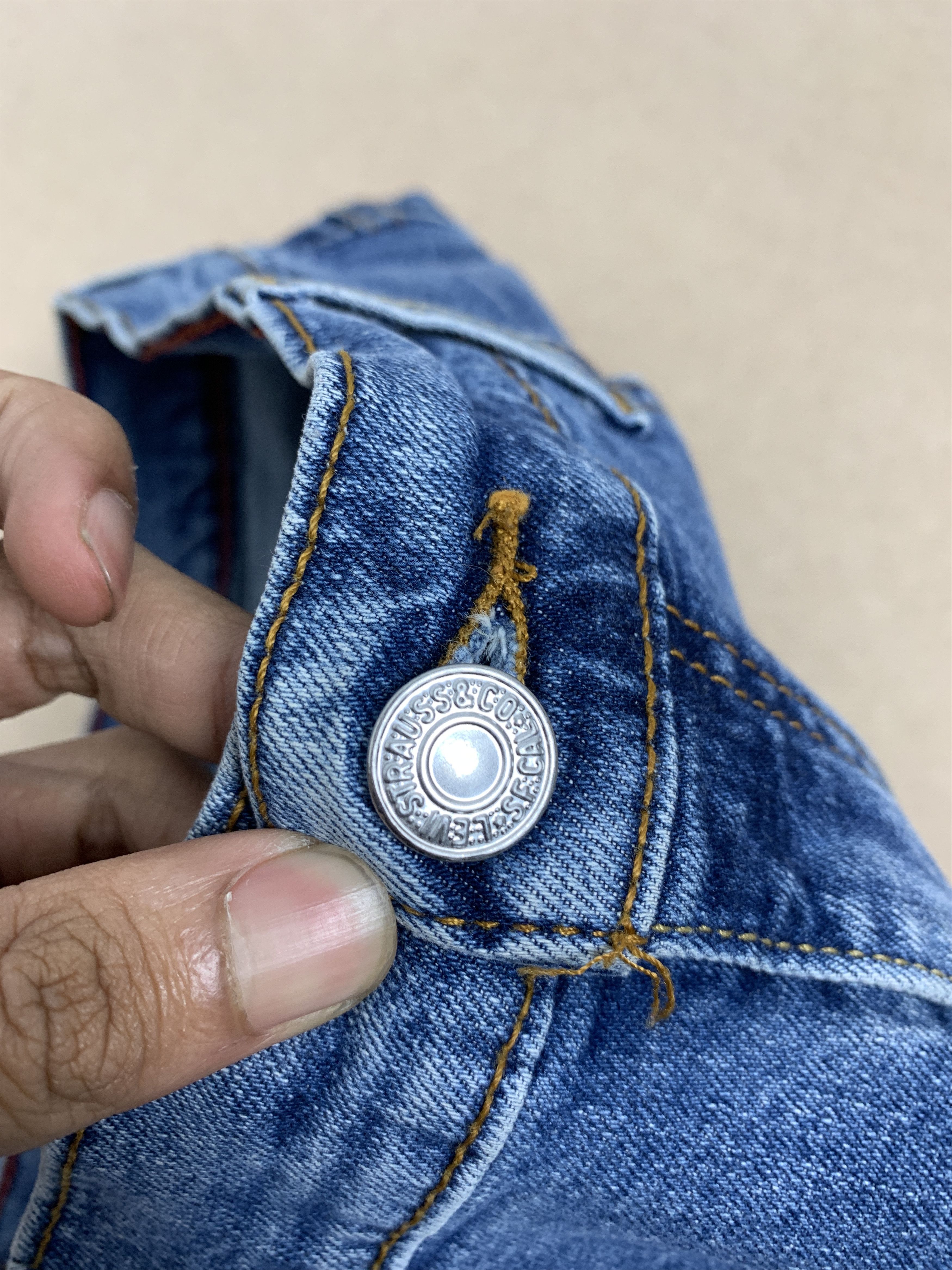 Levi's Vintage LEVI'S 550 Flared Boot Cut Blue Jeans Size 28" / US 6 / IT 42 - 16 Thumbnail